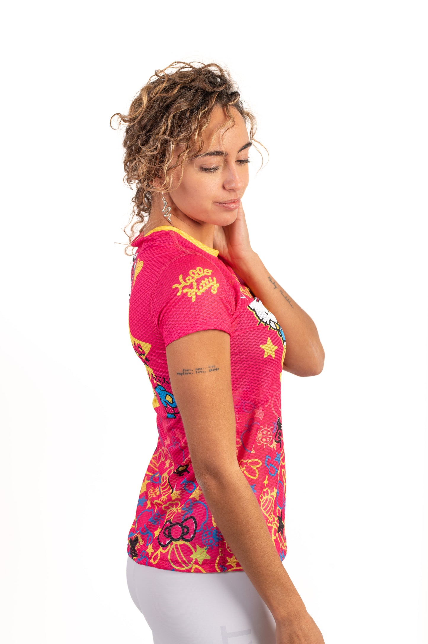 T-shirt a manica corta per ragazze e donne - Hello Kitty Sparkle