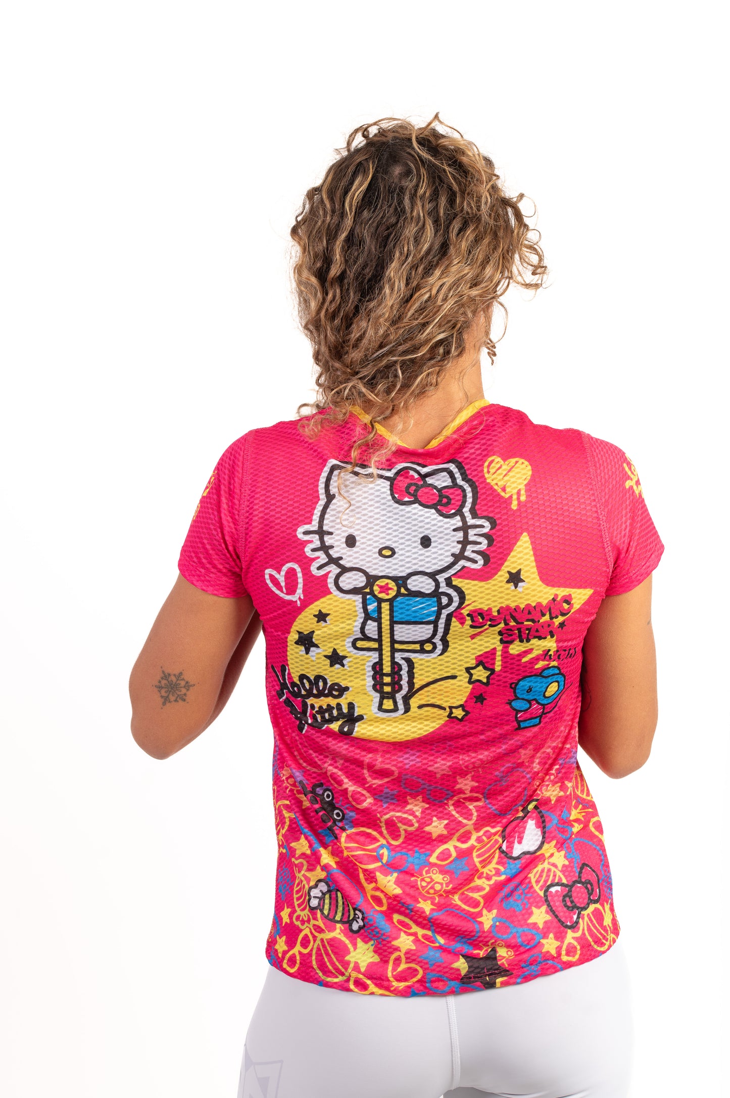 T-shirt a manica corta per ragazze e donne - Hello Kitty Sparkle