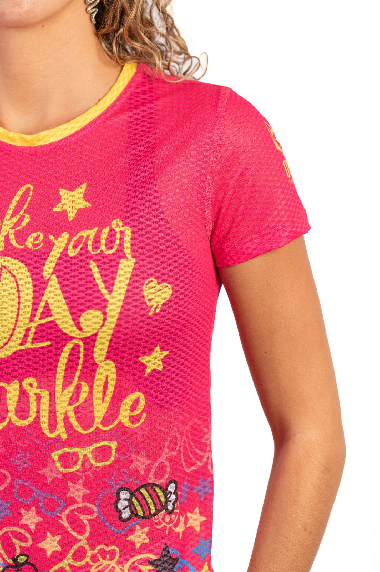 T-shirt a manica corta per ragazze e donne - Hello Kitty Sparkle