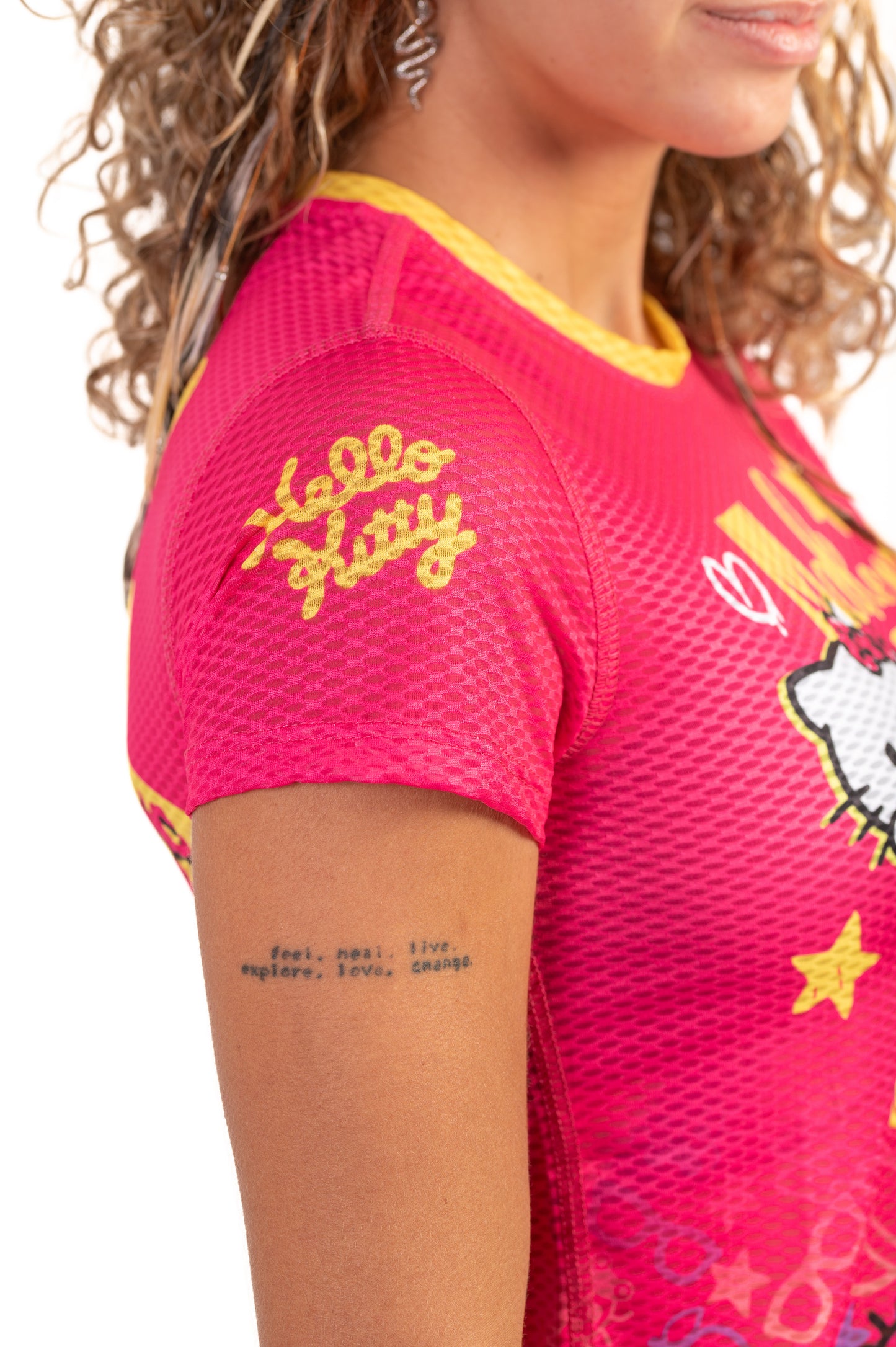 T-shirt a manica corta per ragazze e donne - Hello Kitty Sparkle