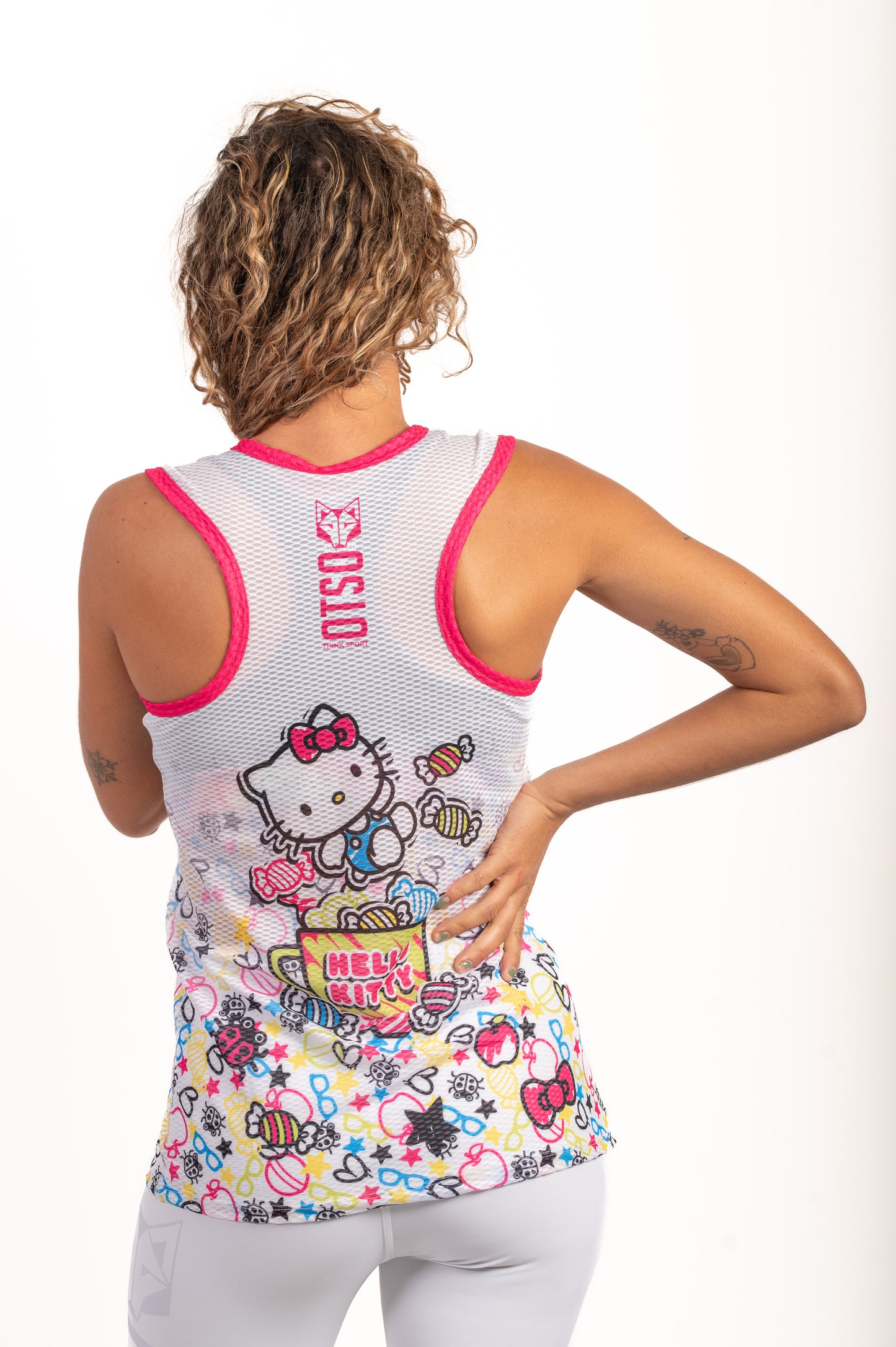 T-shirt sem mangas para menina e senhora - Hello Kitty Sweet