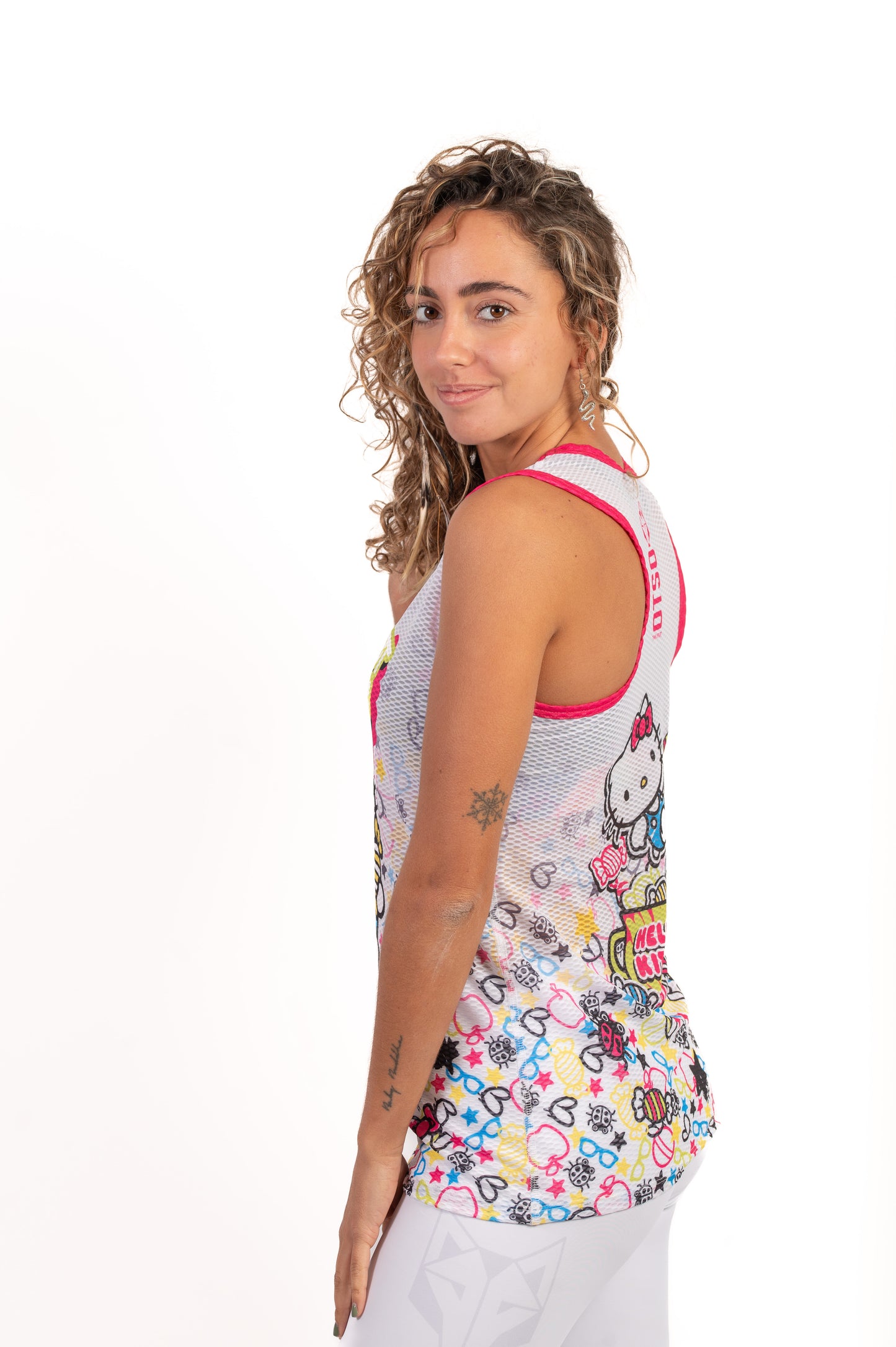 T-shirt sem mangas para menina e senhora - Hello Kitty Sweet