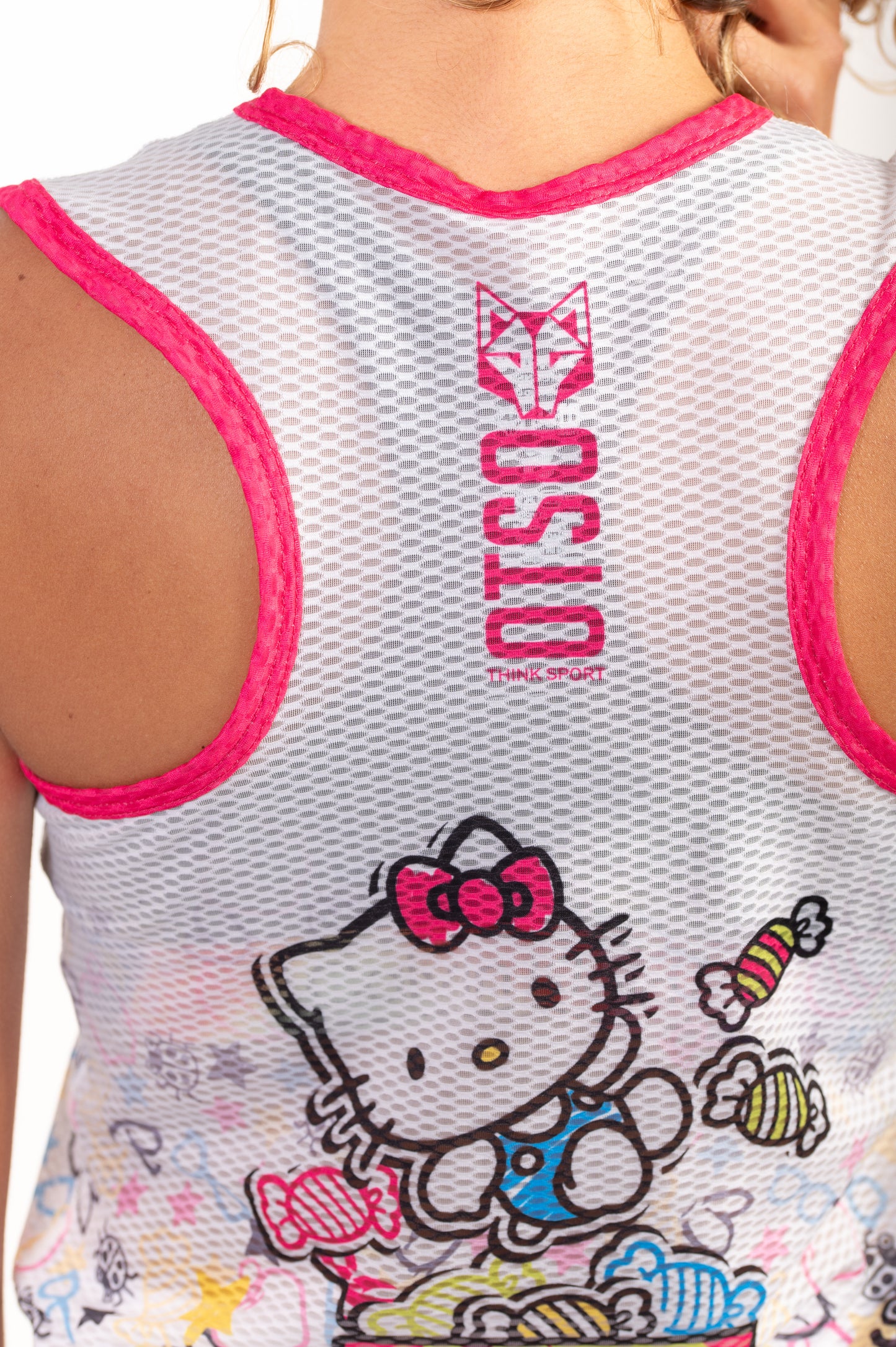T-shirt sem mangas para menina e senhora - Hello Kitty Sweet