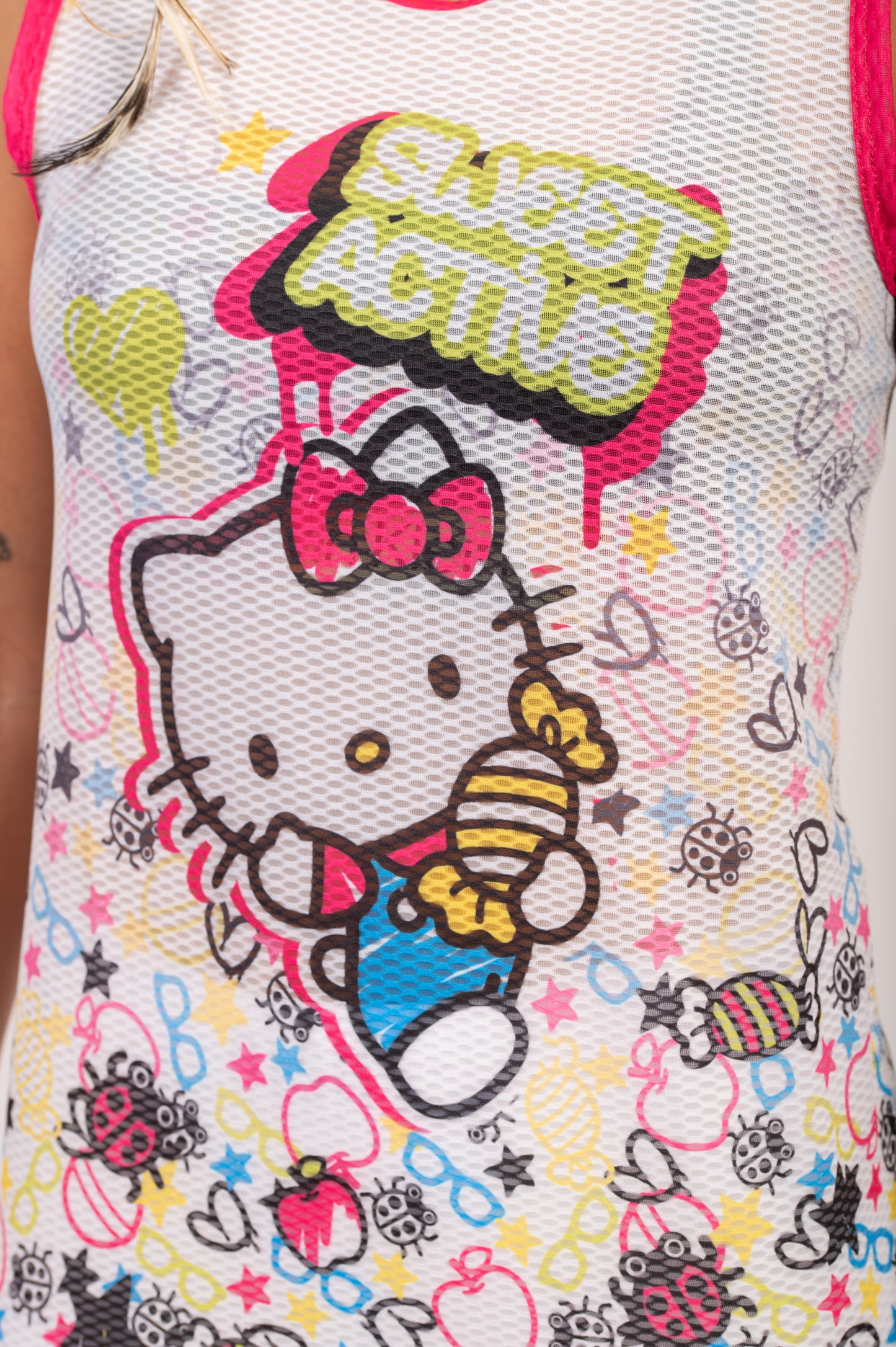 T-shirt sem mangas para menina e senhora - Hello Kitty Sweet