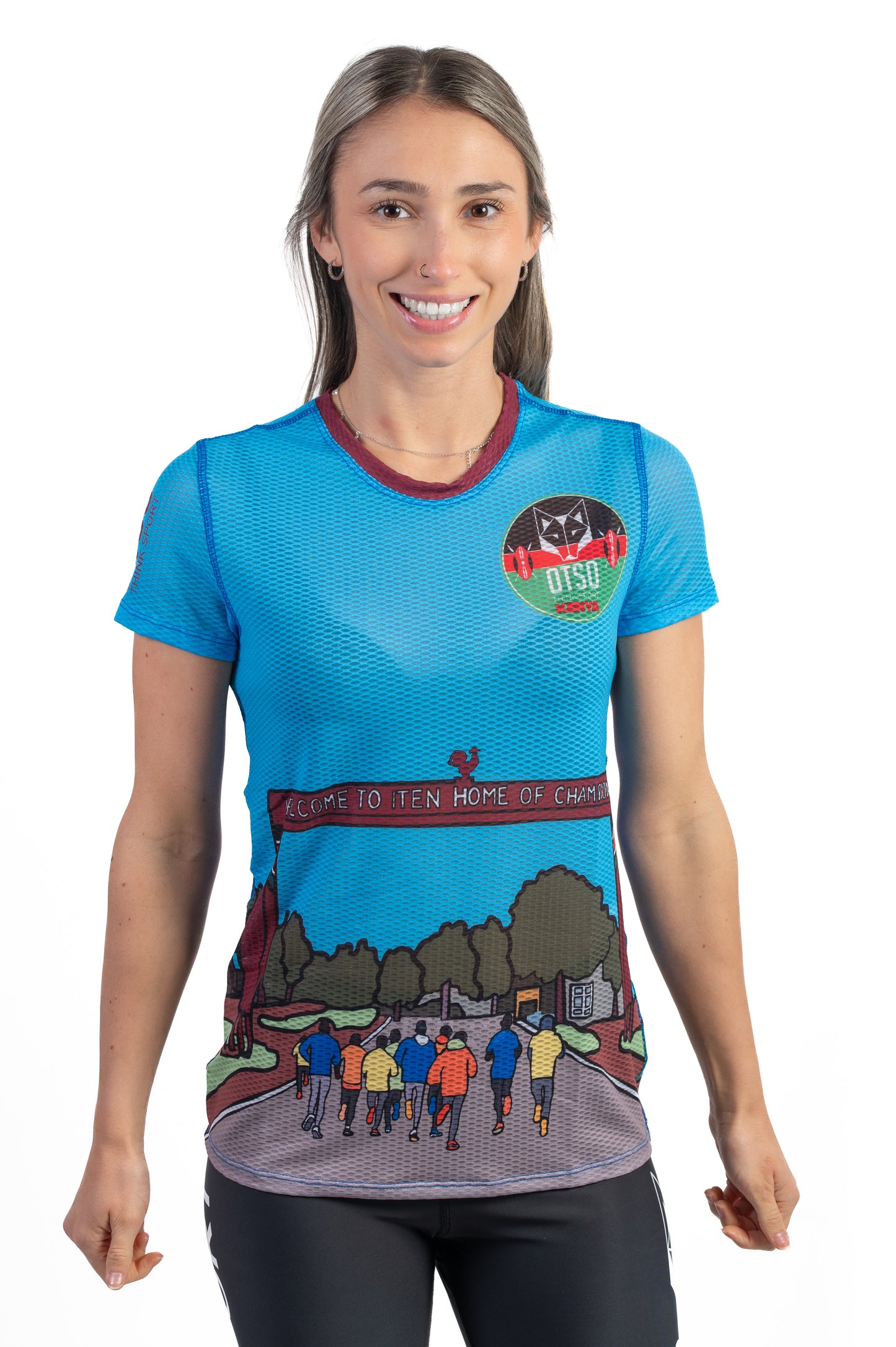 Camiseta feminina de manga curta - Iten