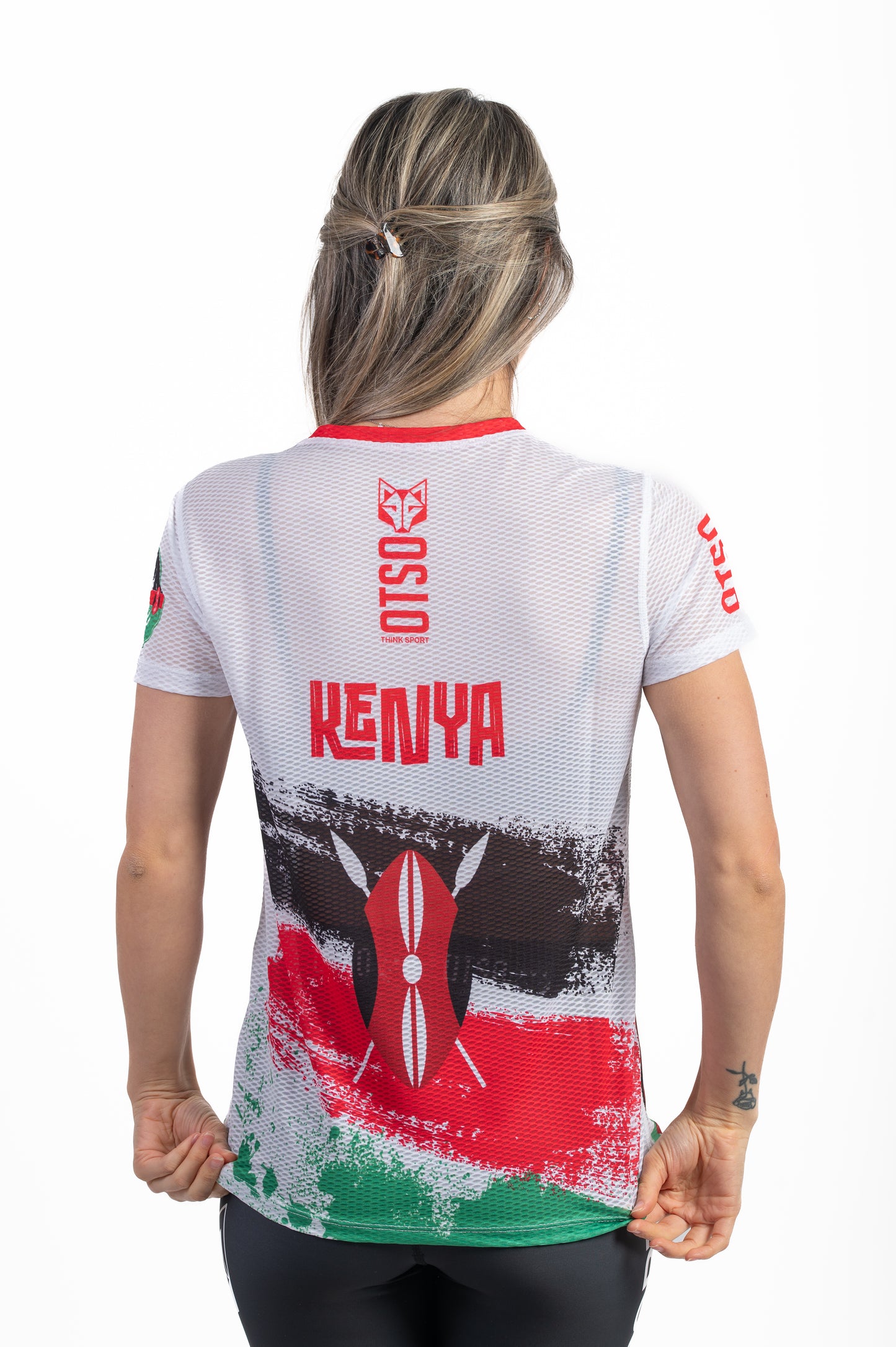 Camiseta manga corta mujer - Kimbia Kenya