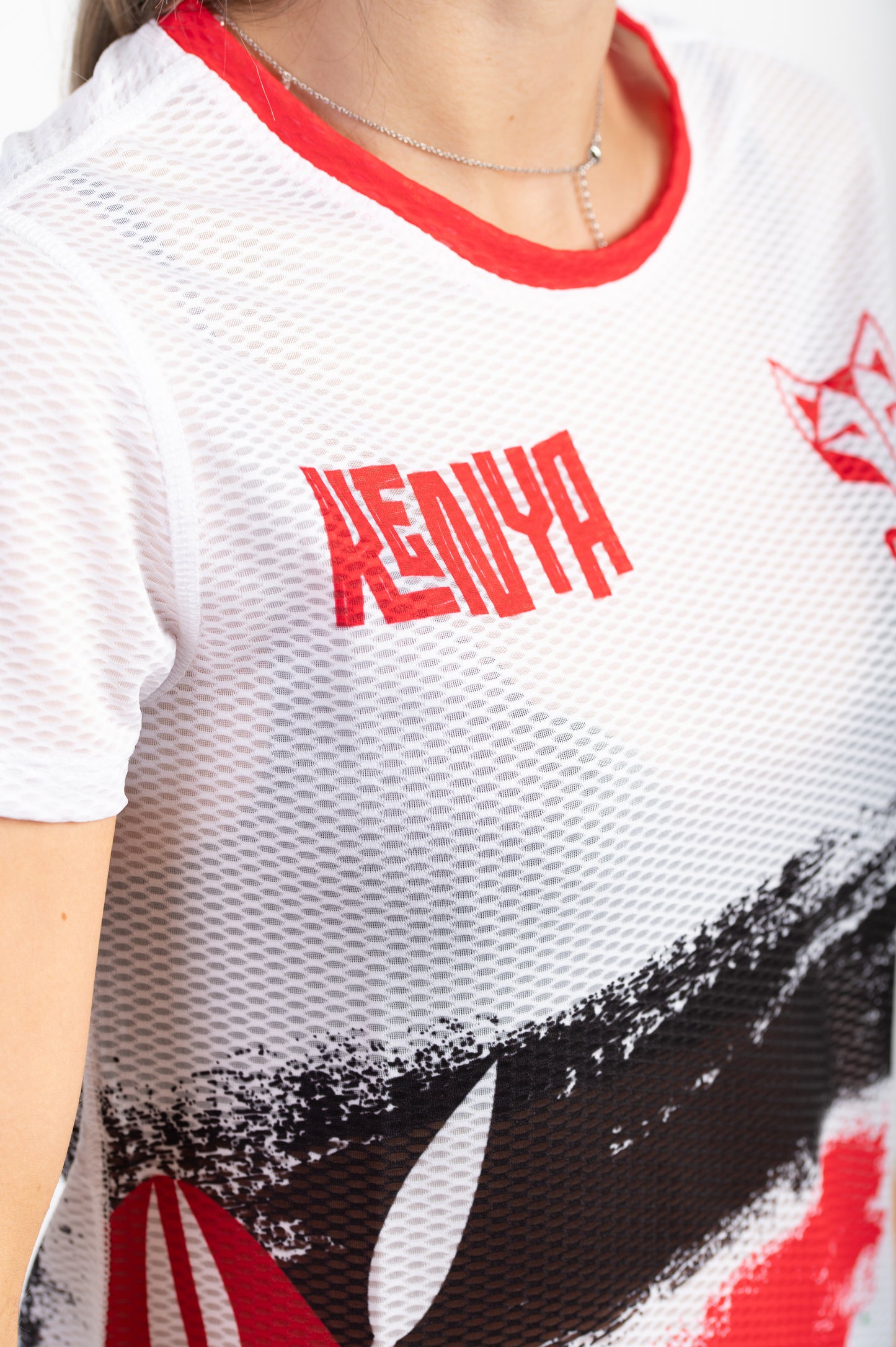 Camiseta manga corta mujer - Kimbia Kenya