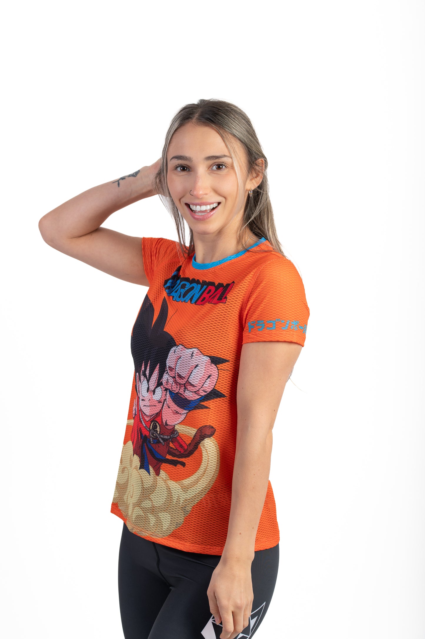 T-shirt manches courtes femme - Dragon Ball Kintoun