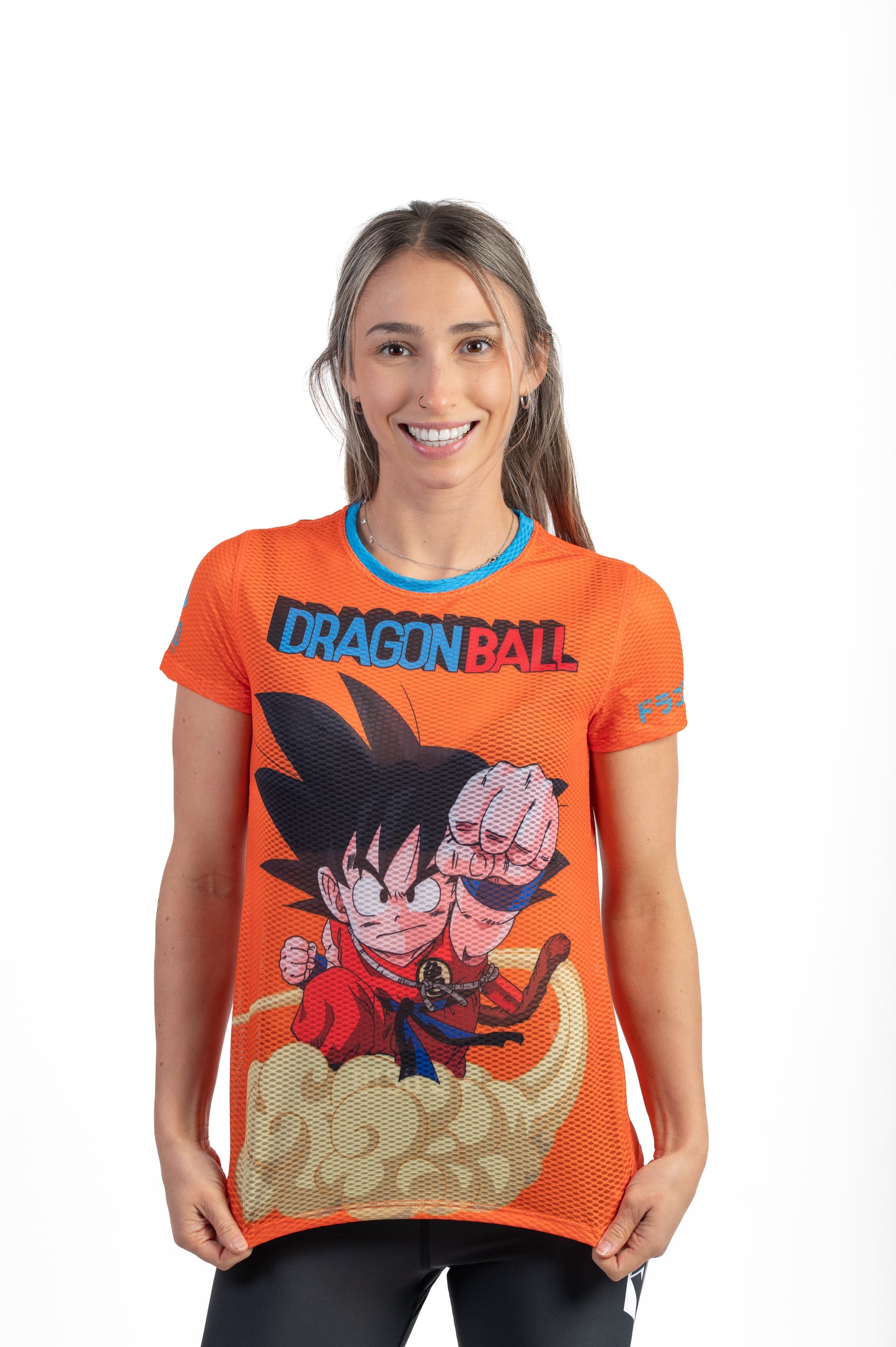 T-shirt manches courtes femme - Dragon Ball Kintoun