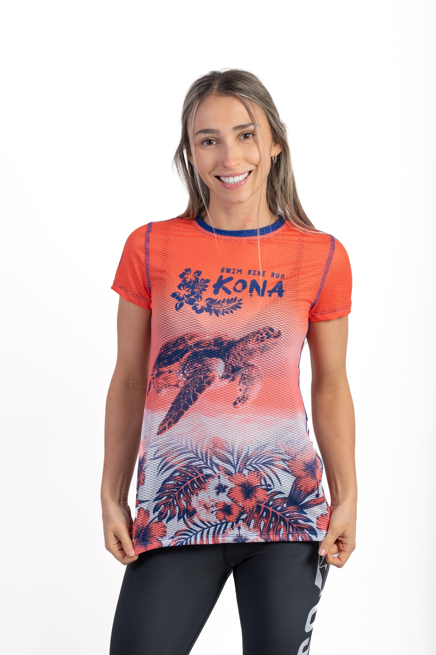 Samarreta màniga curta dona - Kona Kahalu'u Beach