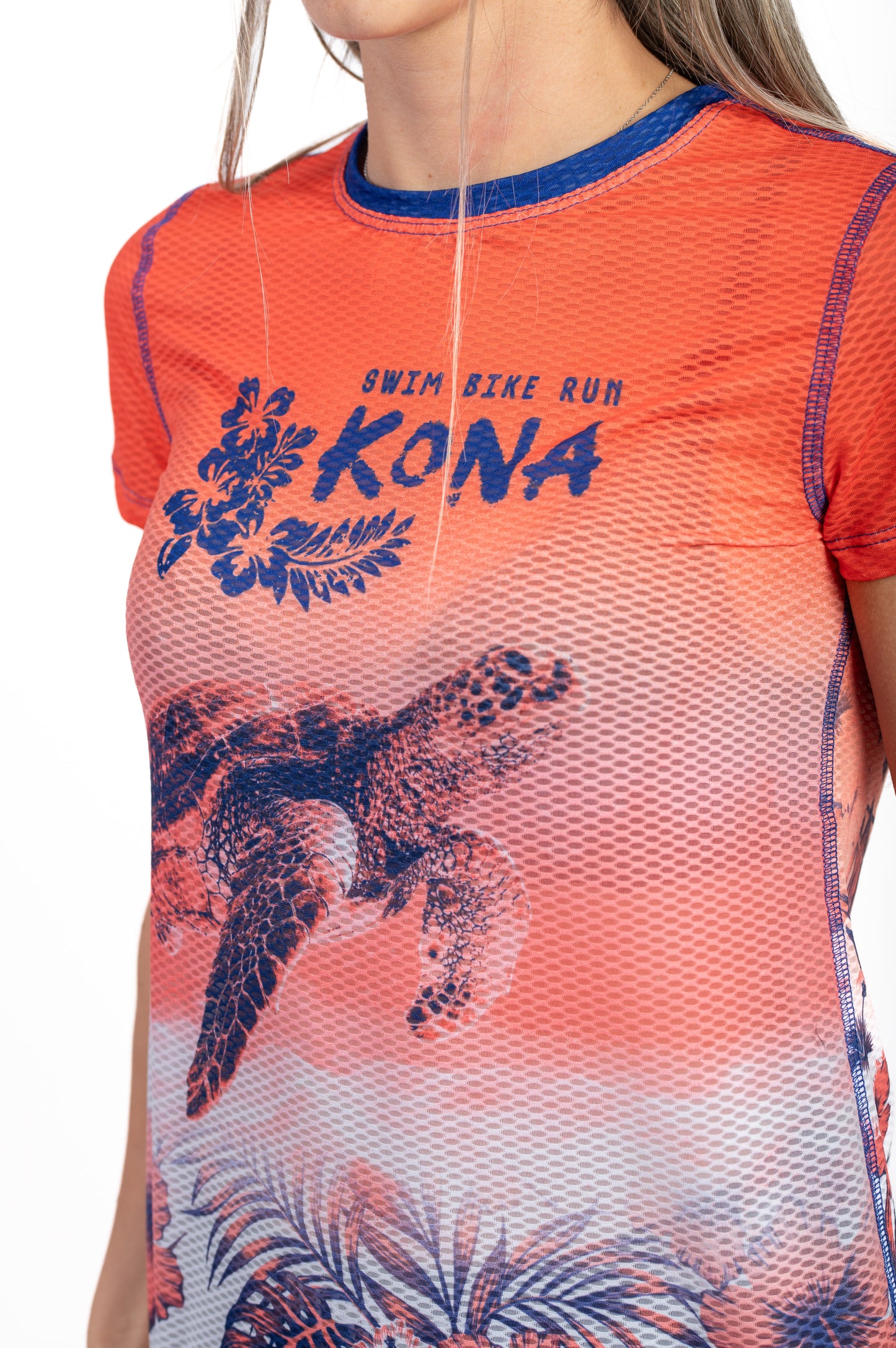 Samarreta màniga curta dona - Kona Kahalu'u Beach