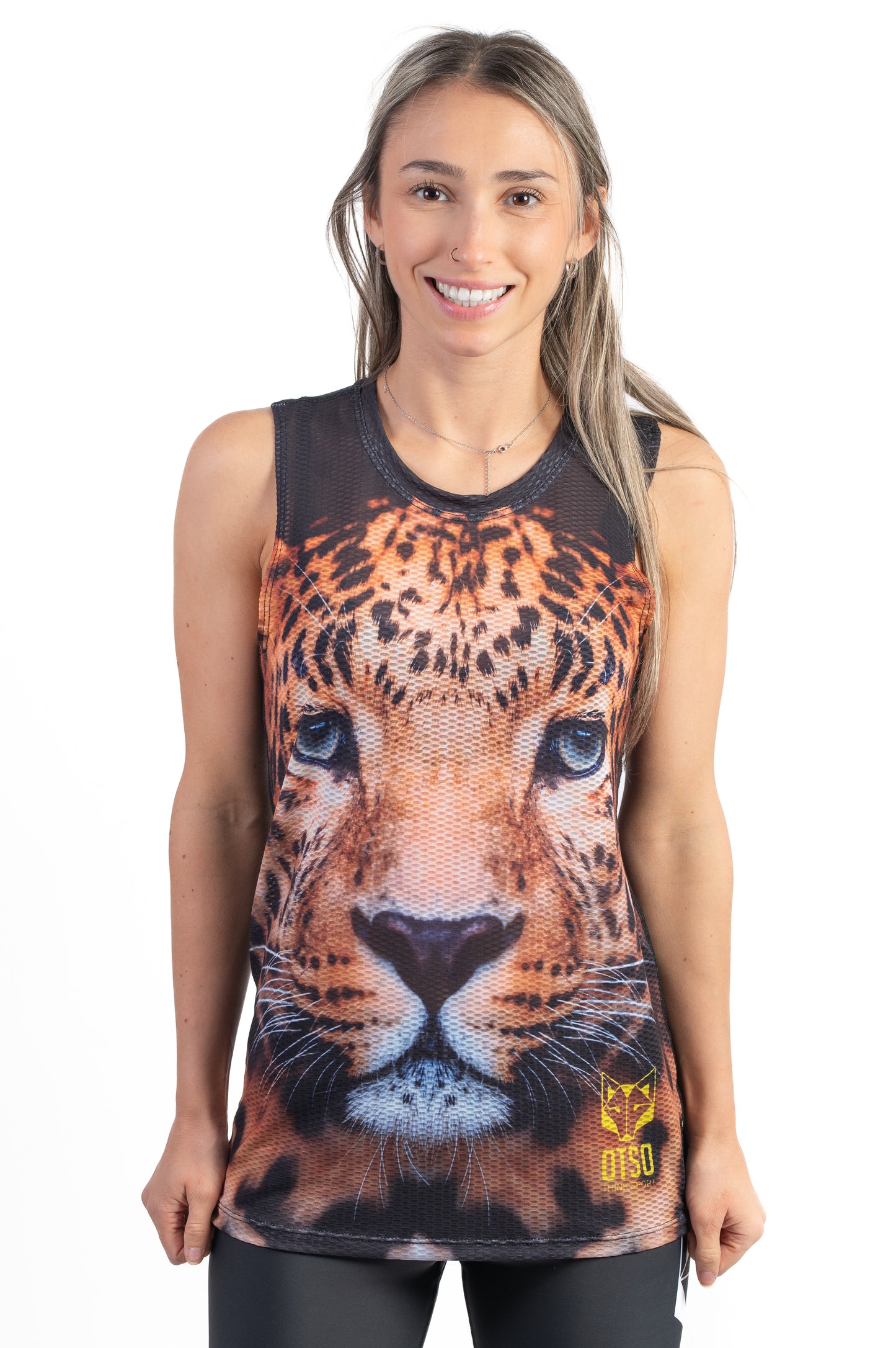 Samarreta sense mànigues dona - Leopard