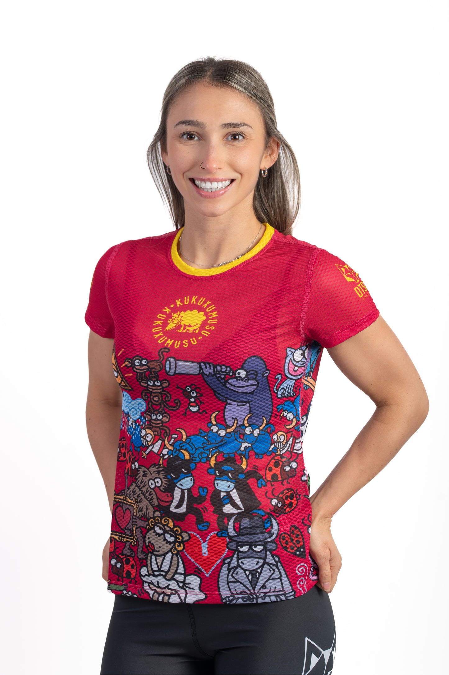 T-shirt manches courtes femme - Kukuxumusu Mix Kuku