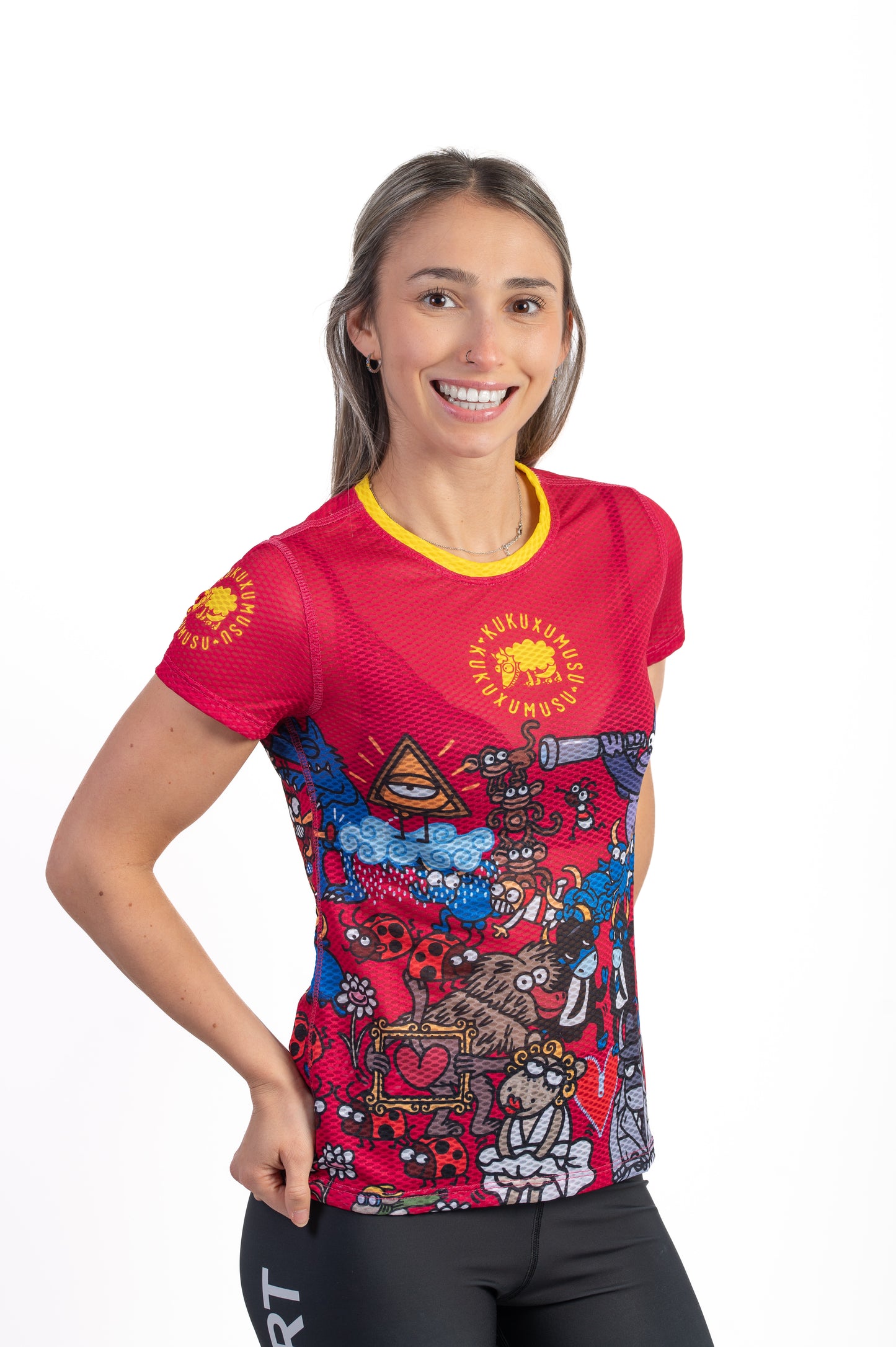 T-shirt manches courtes femme - Kukuxumusu Mix Kuku