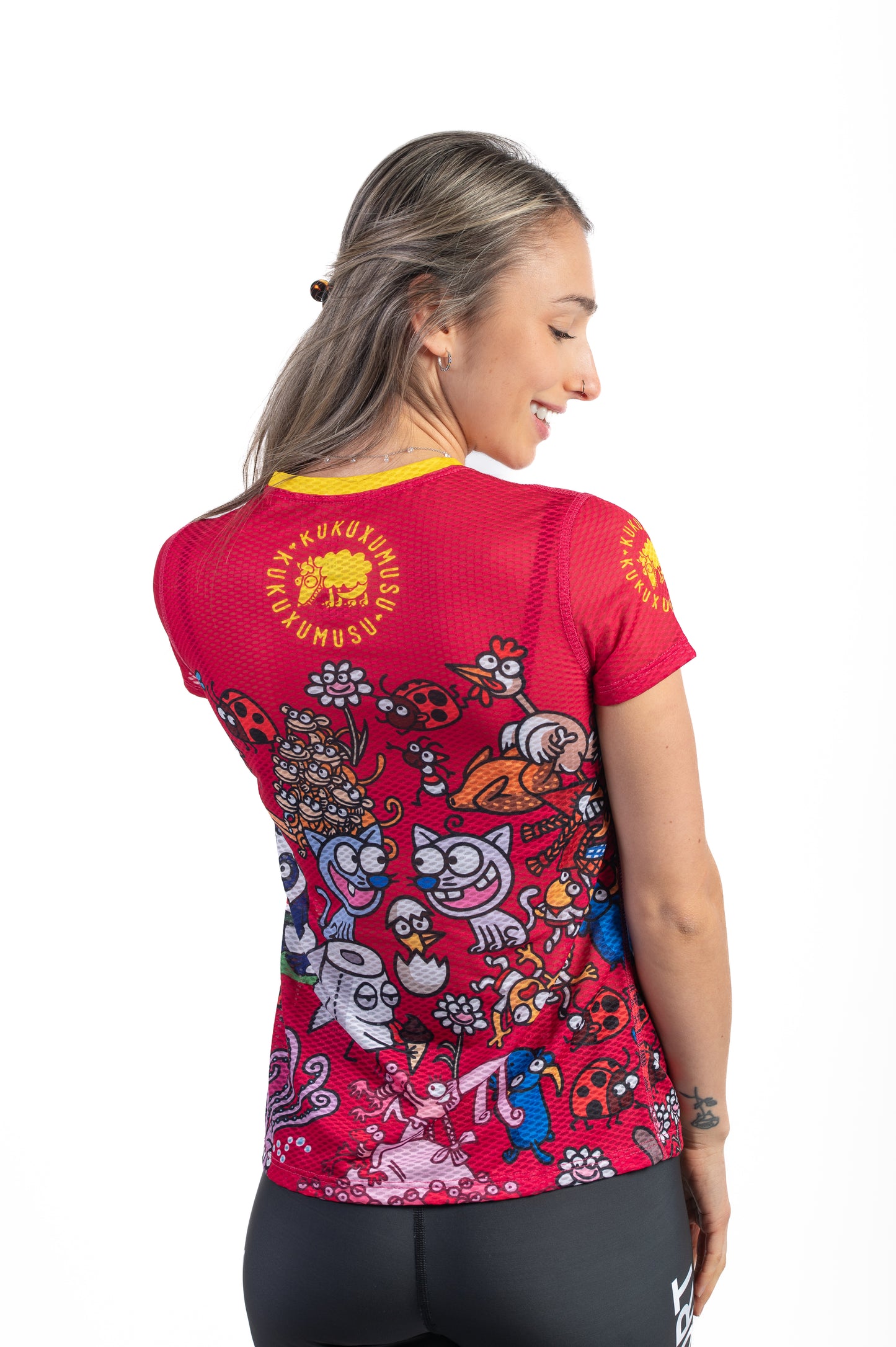 T-shirt manches courtes femme - Kukuxumusu Mix Kuku