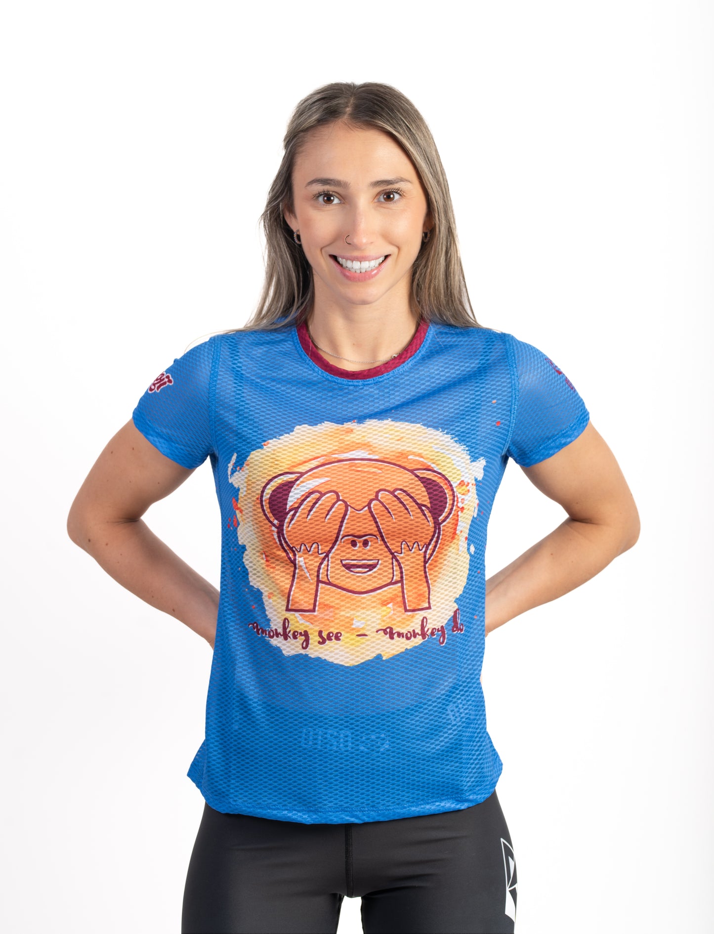 Camiseta manga corta mujer - Emoji Monkey See (Outlet)