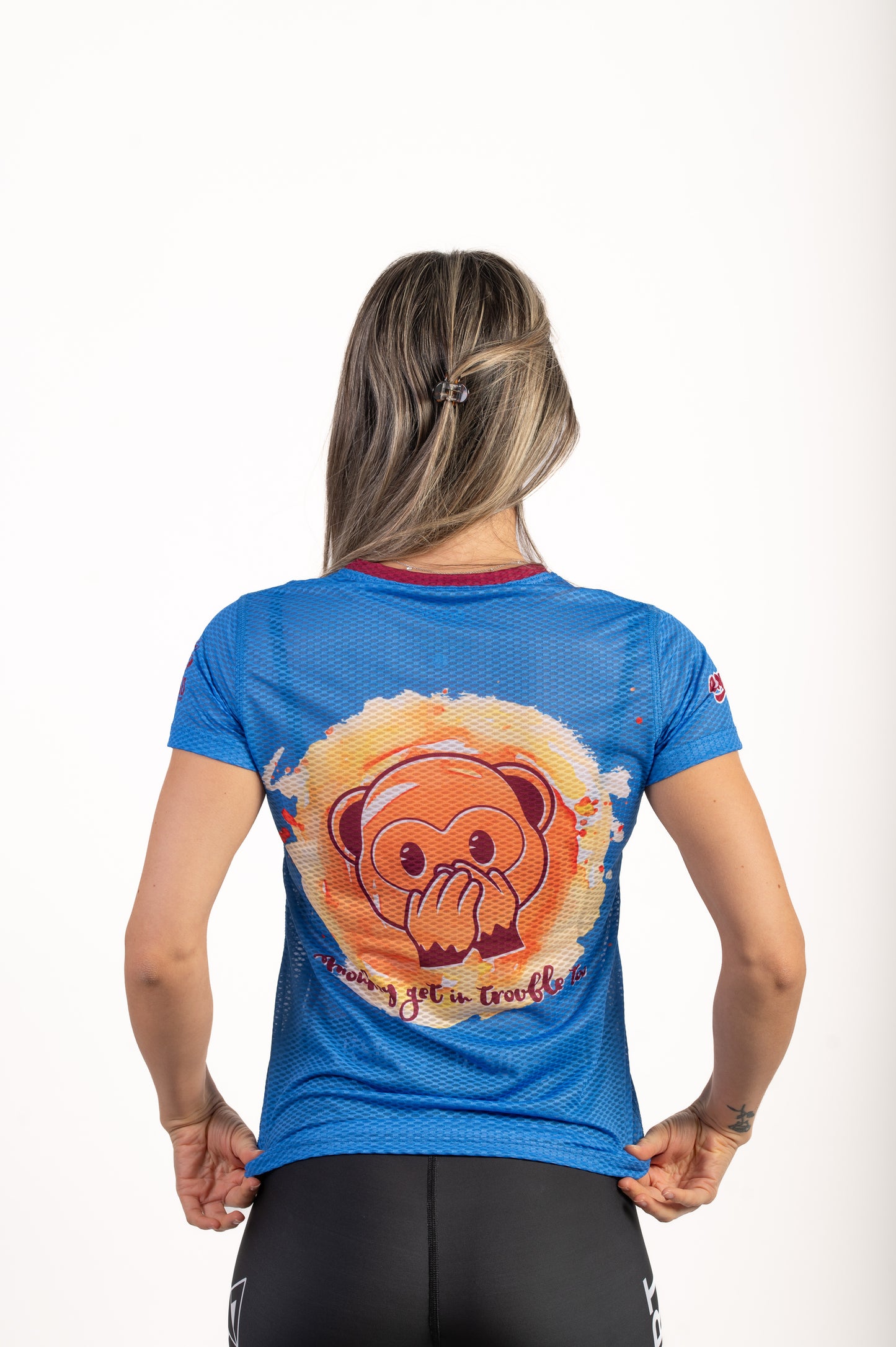 Camiseta manga corta mujer - Emoji Monkey See (Outlet)