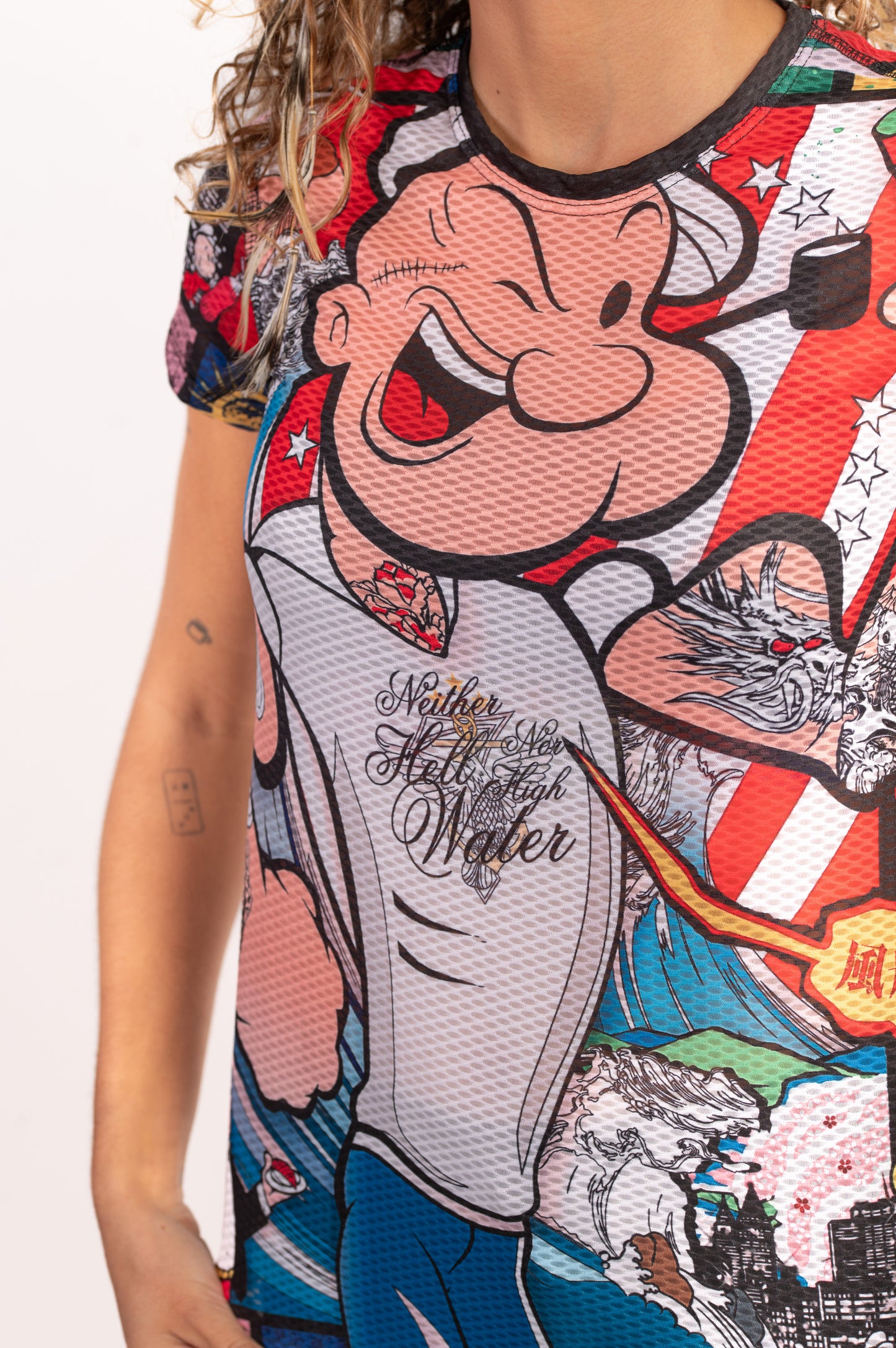 Camiseta manga corta mujer - Popeye Art Show