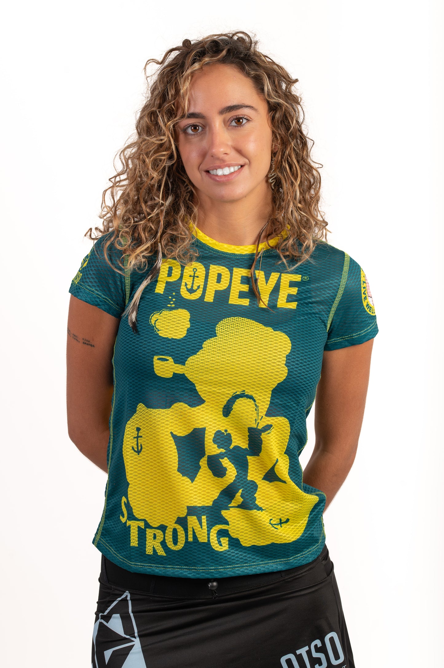 Samarreta màniga curta dona - Popeye Strong