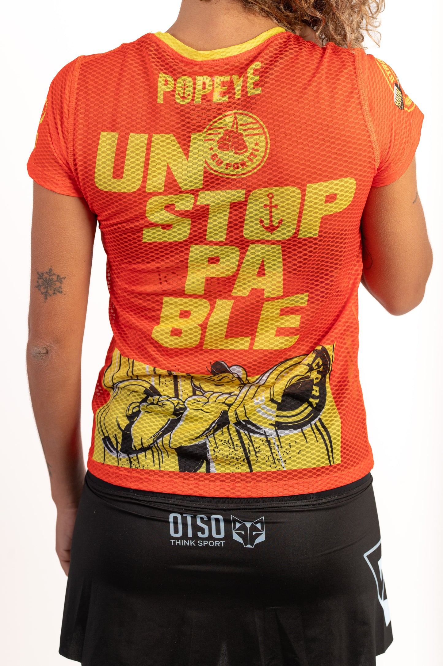 Samarreta màniga curta dona - Popeye Unstoppable