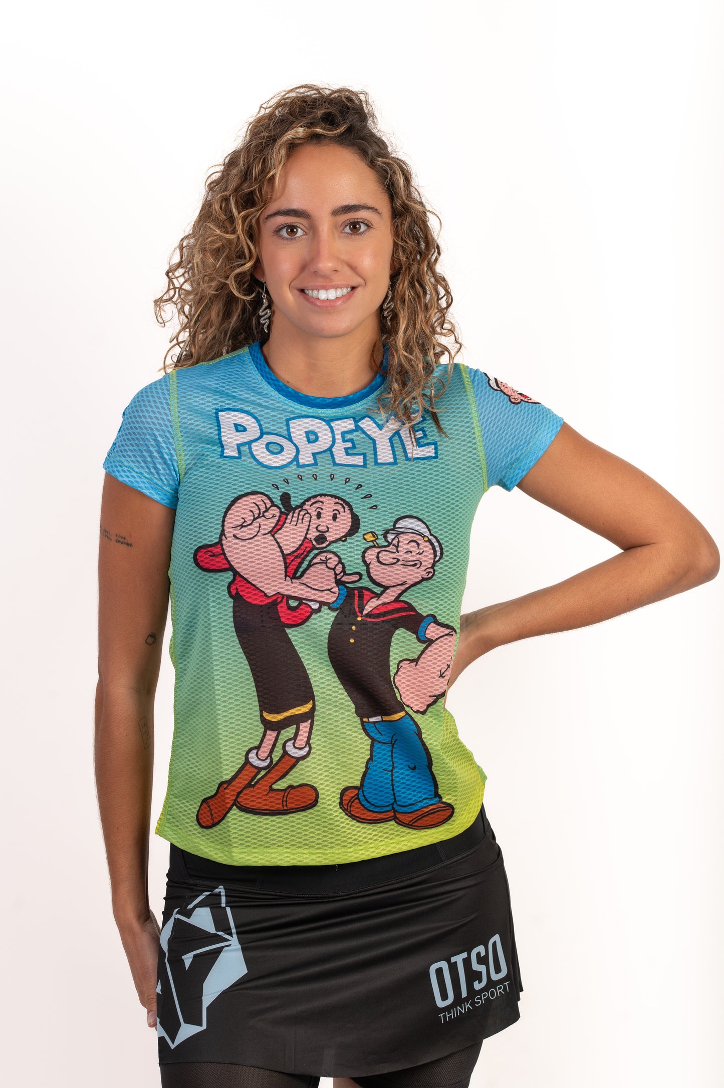T-shirt manches courtes femme - Popeye & Olive