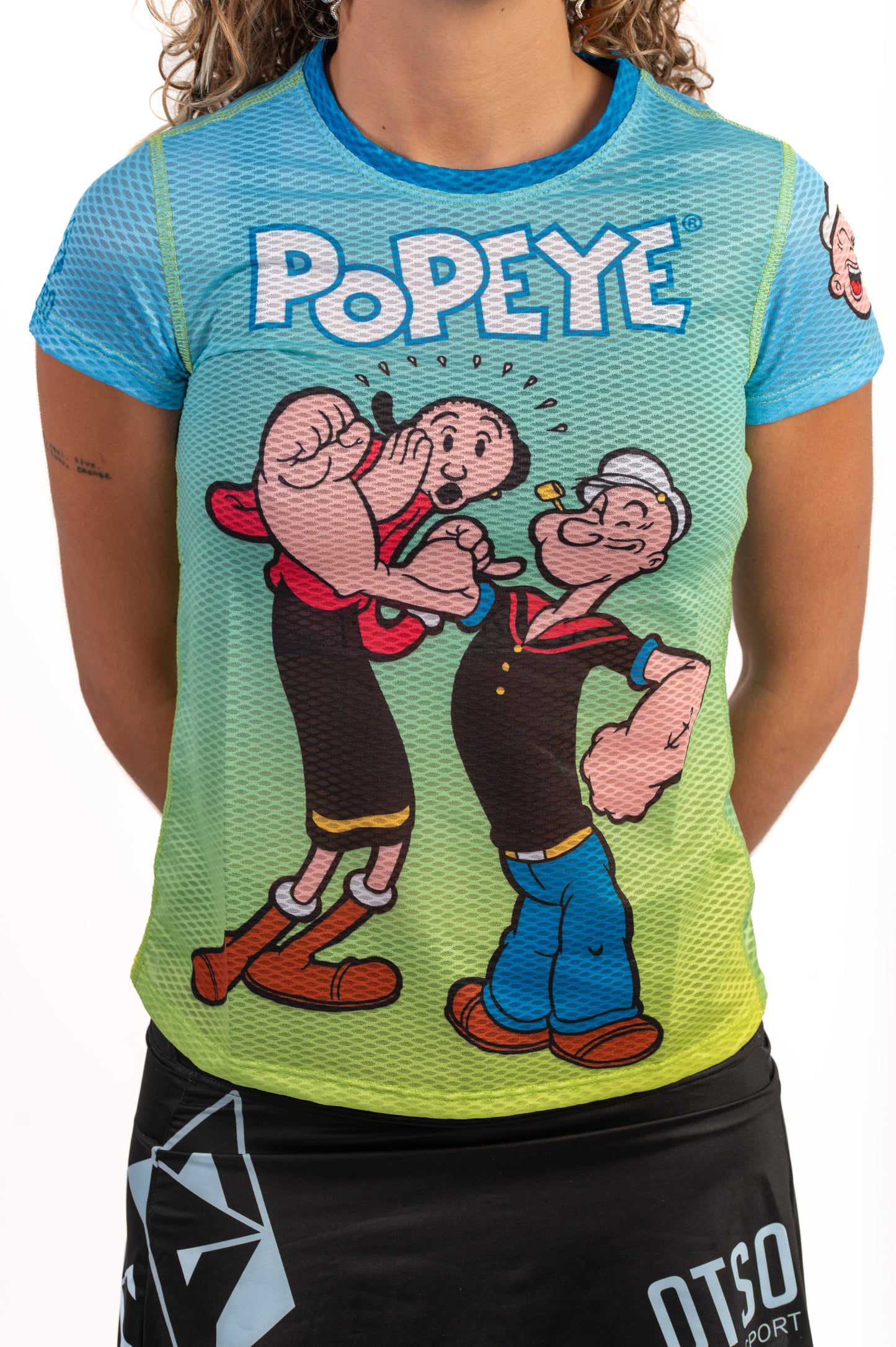 T-shirt manches courtes femme - Popeye & Olive