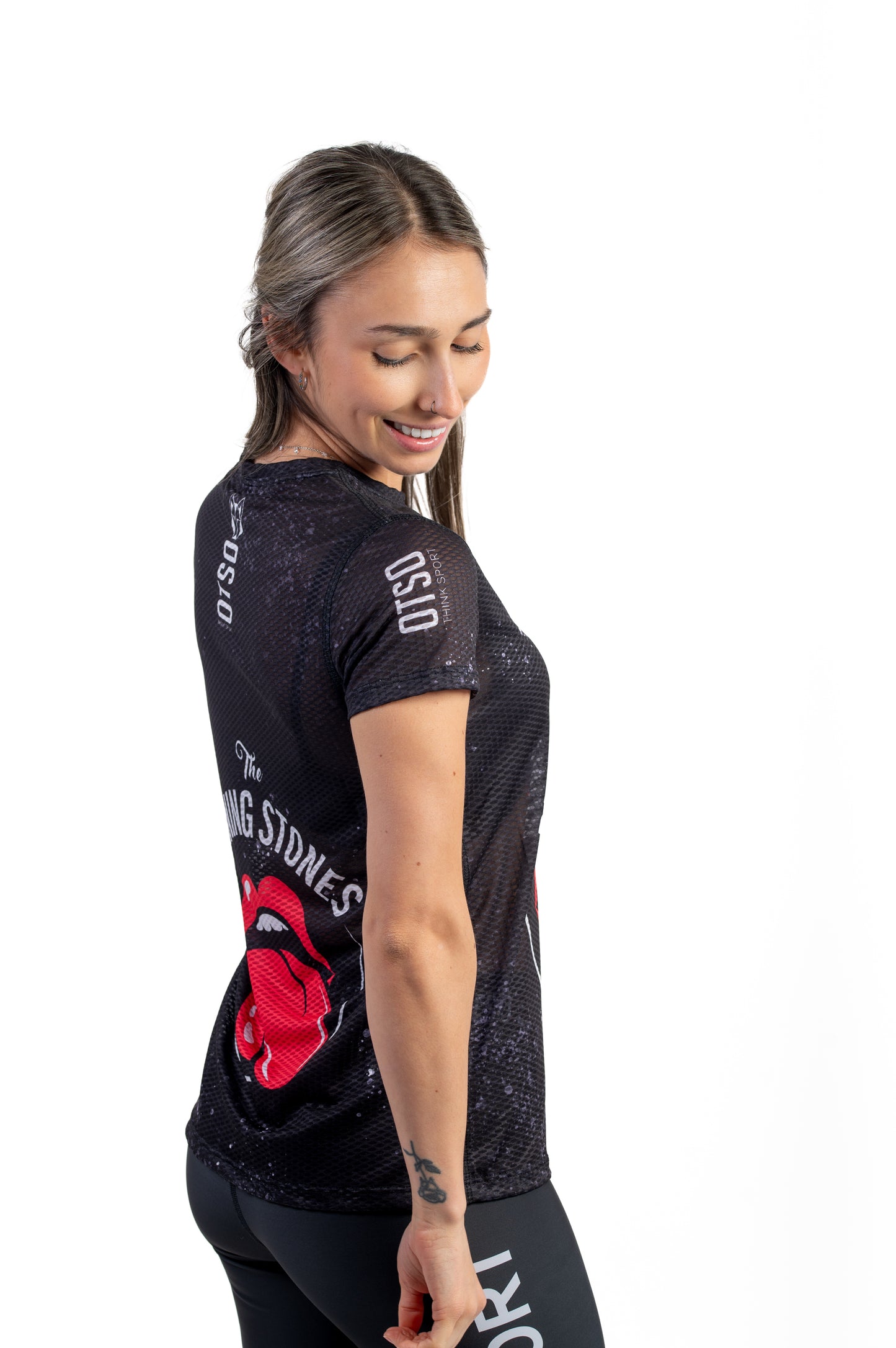 Camiseta manga corta mujer - Running Stones