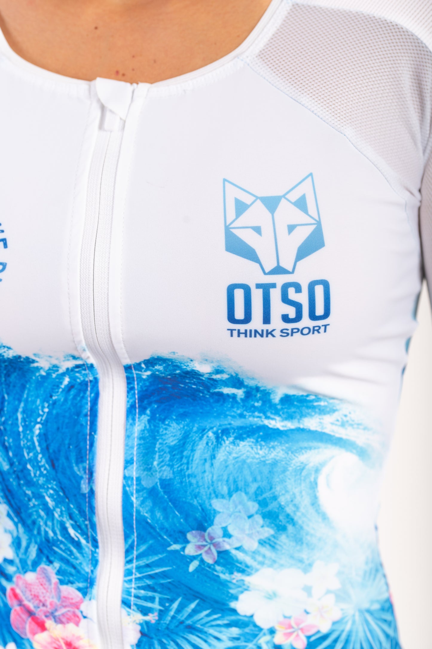 Mono de triatlón mujer - Swim Bike Run Wave
