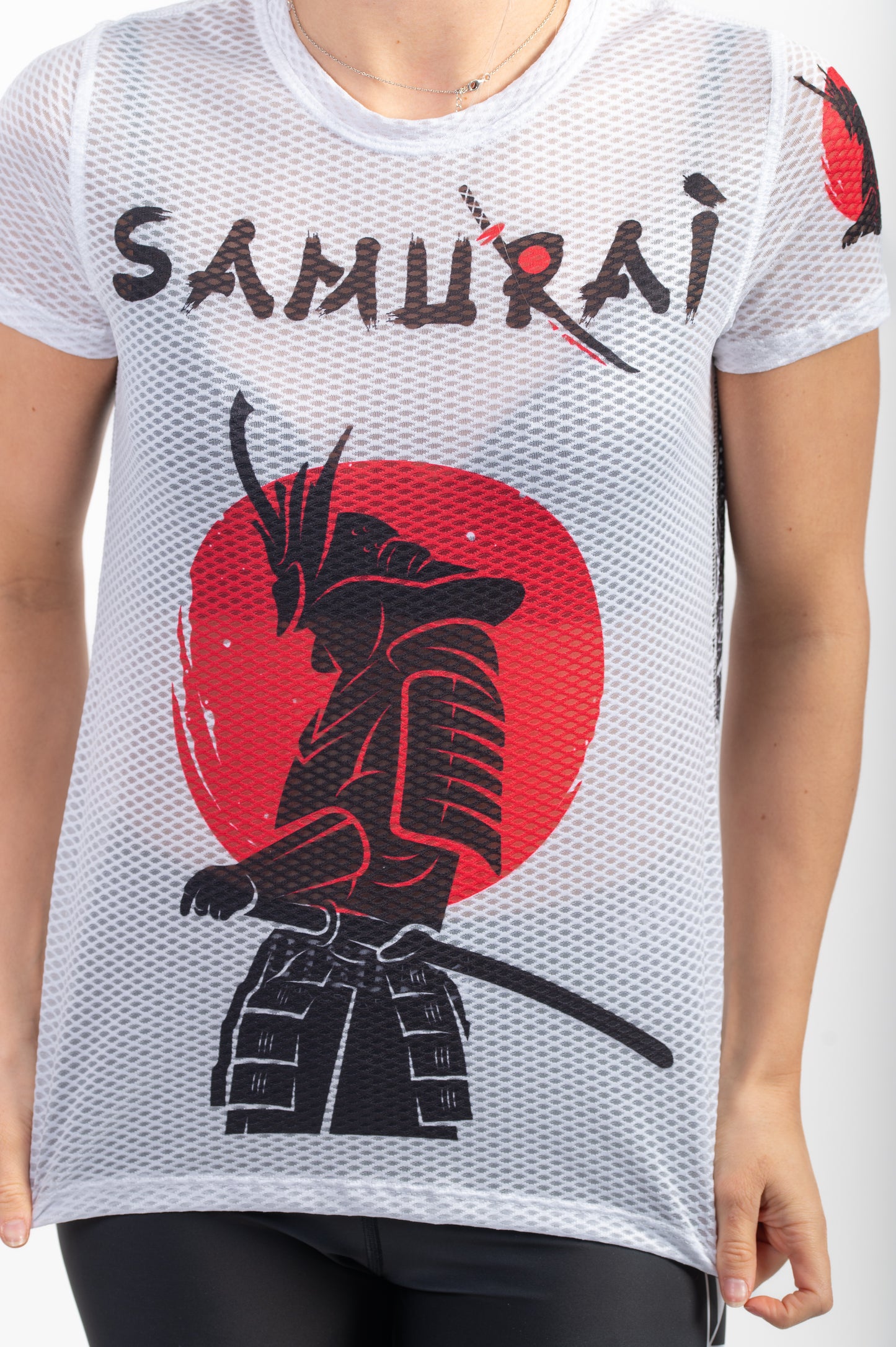 T-shirt de manga curta para mulher - Samurai