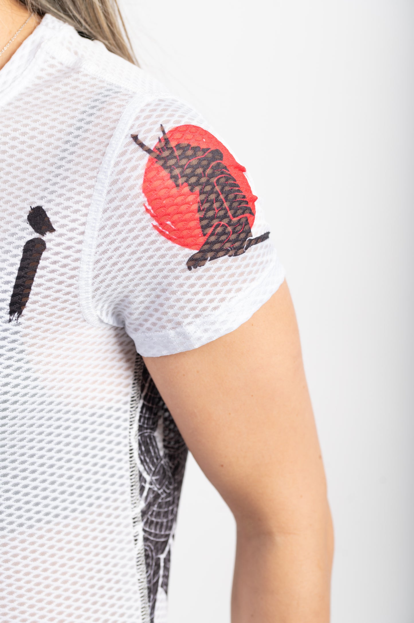 T-shirt de manga curta para mulher - Samurai