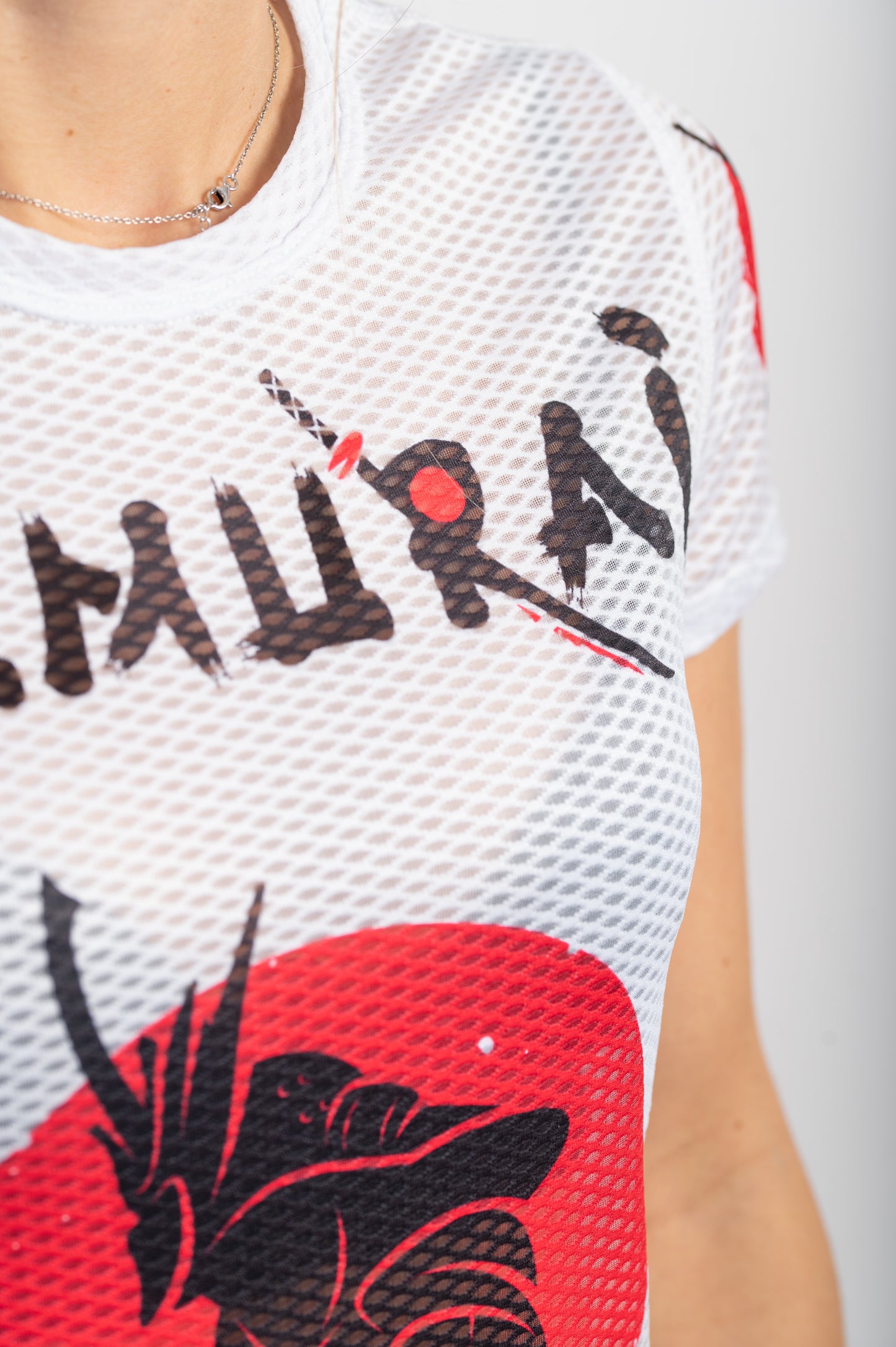 T-shirt de manga curta para mulher - Samurai