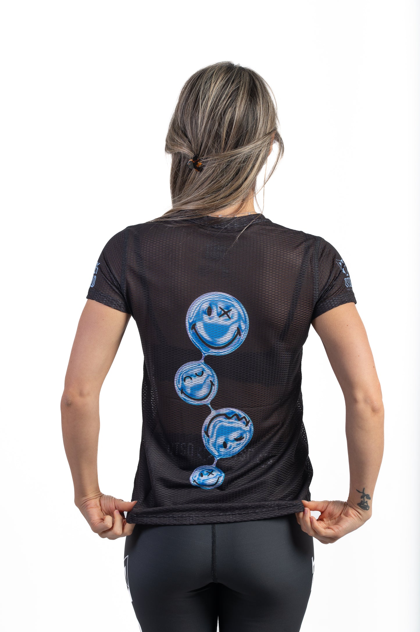 T-shirt manches courtes femme - S.W.Smiley Connected