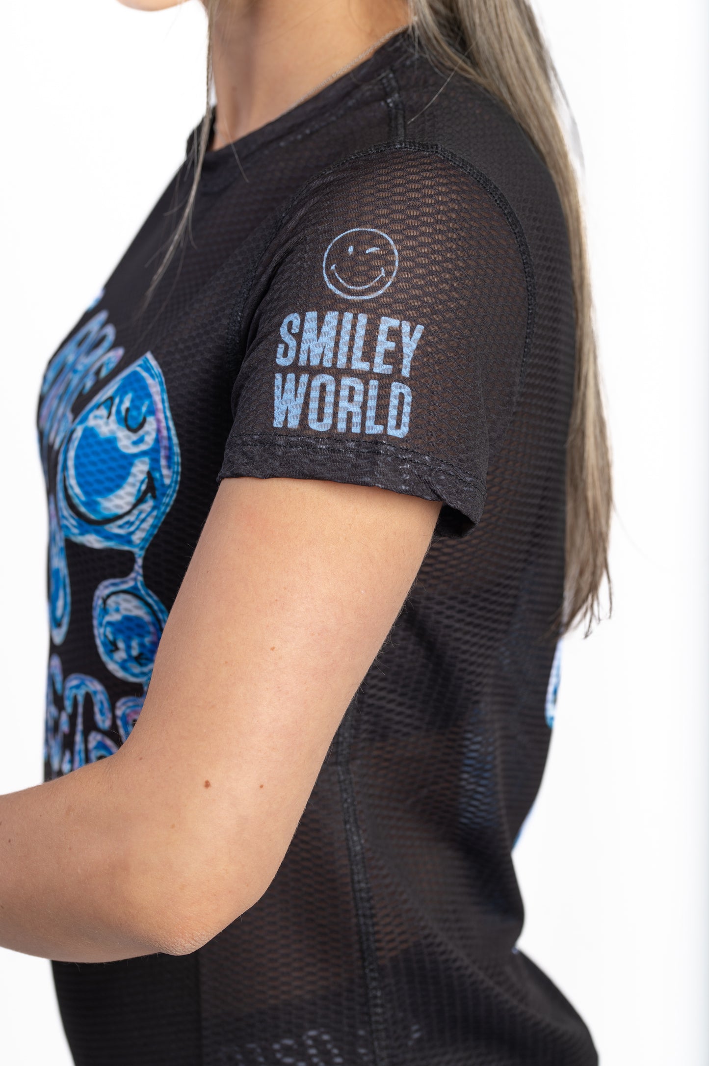 T-shirt manches courtes femme - S.W.Smiley Connected
