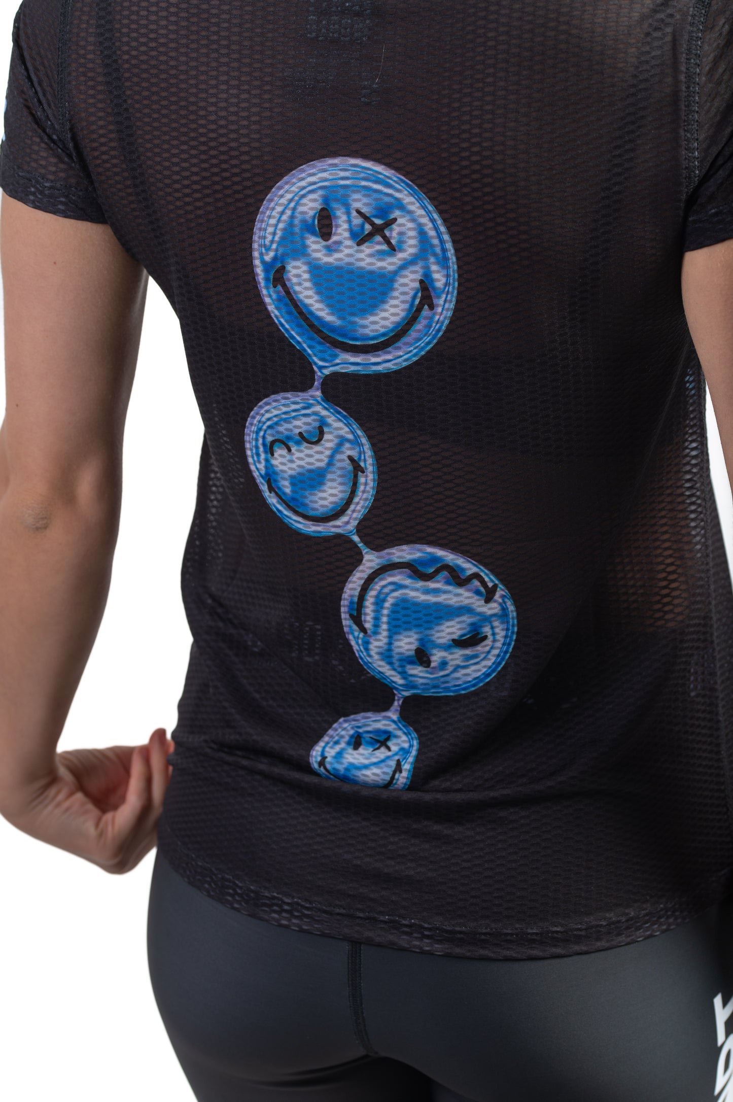 T-shirt manches courtes femme - S.W.Smiley Connected