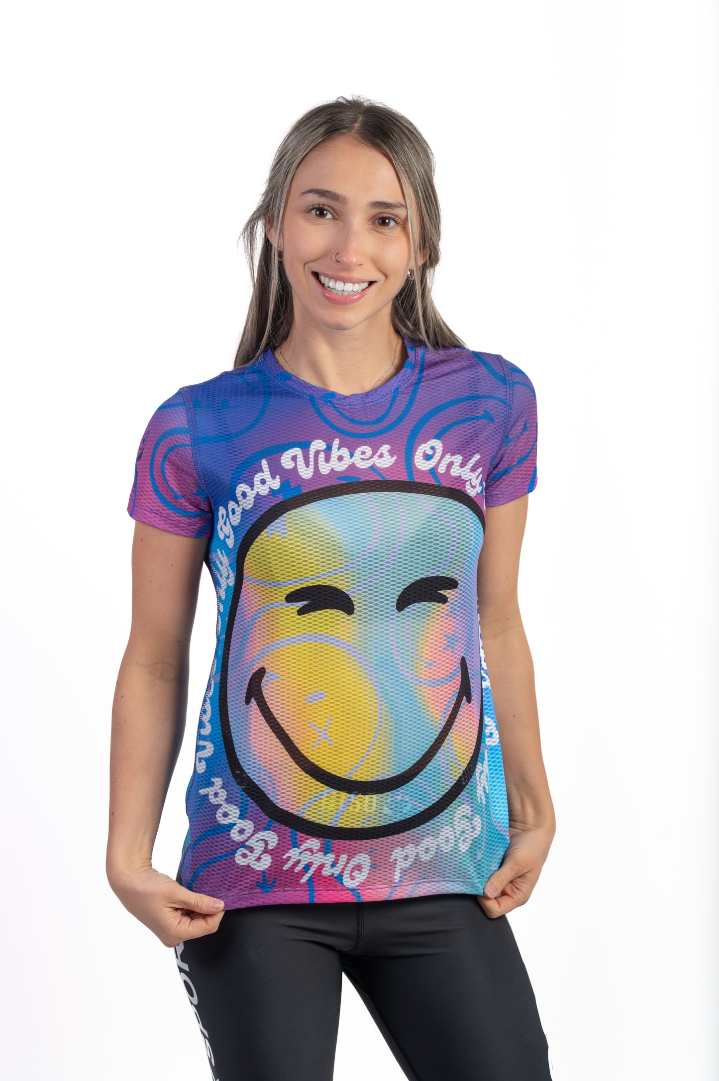 Samarreta màniga curta dona - S.W.Smiley Vibes