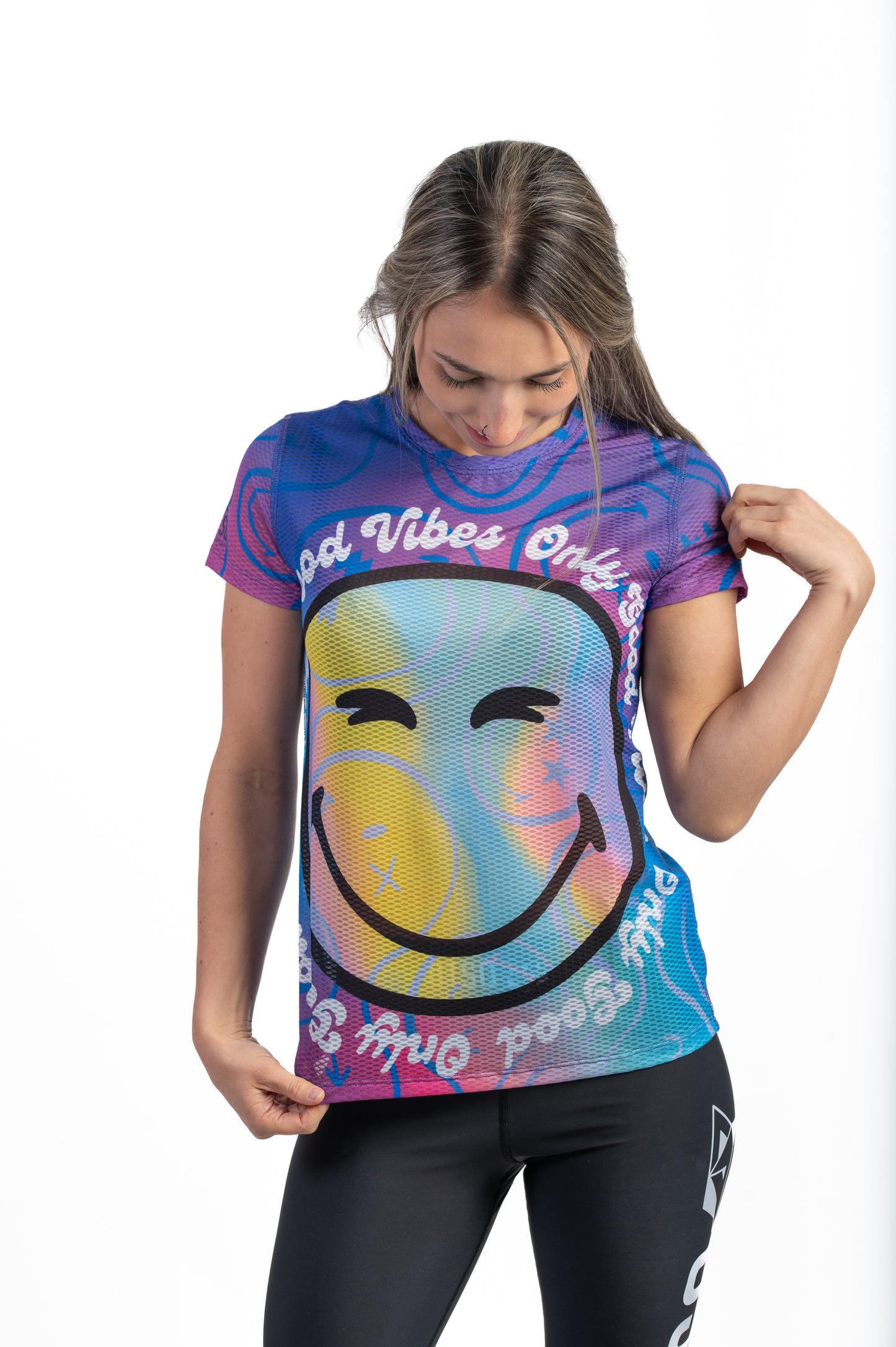 Samarreta màniga curta dona - S.W.Smiley Vibes