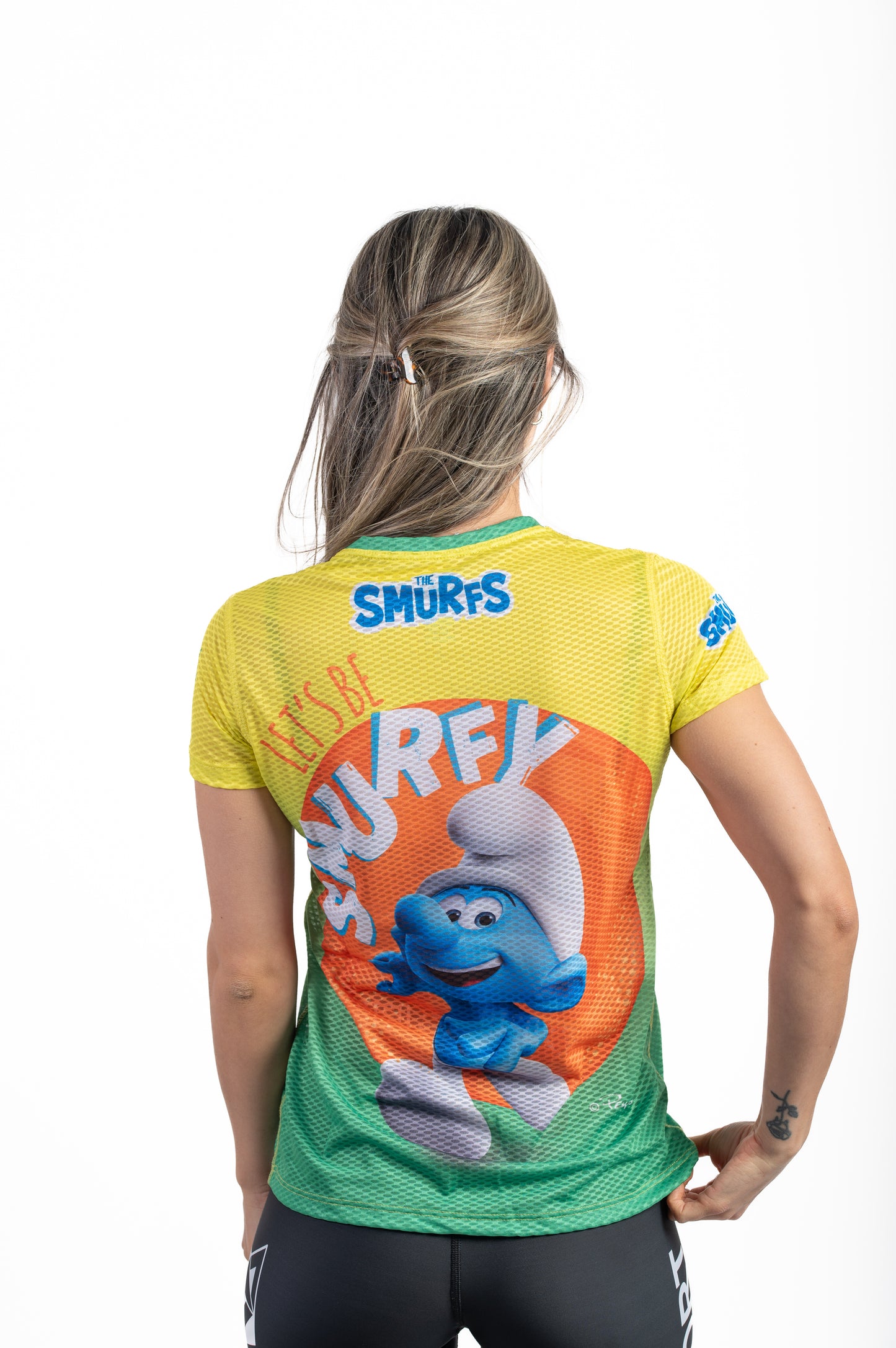 Camiseta manga corta mujer - Smurf Running