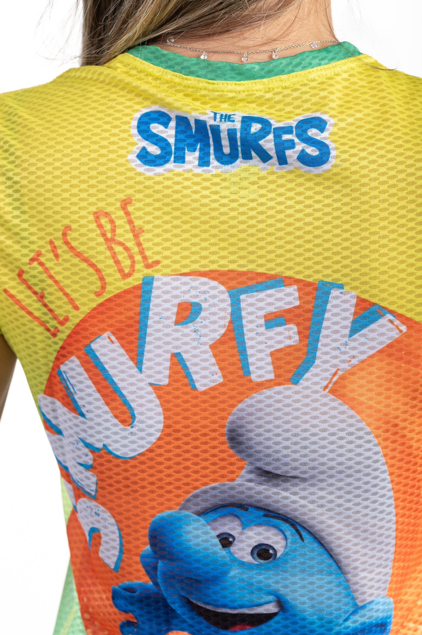 Camiseta manga corta mujer - Smurf Running
