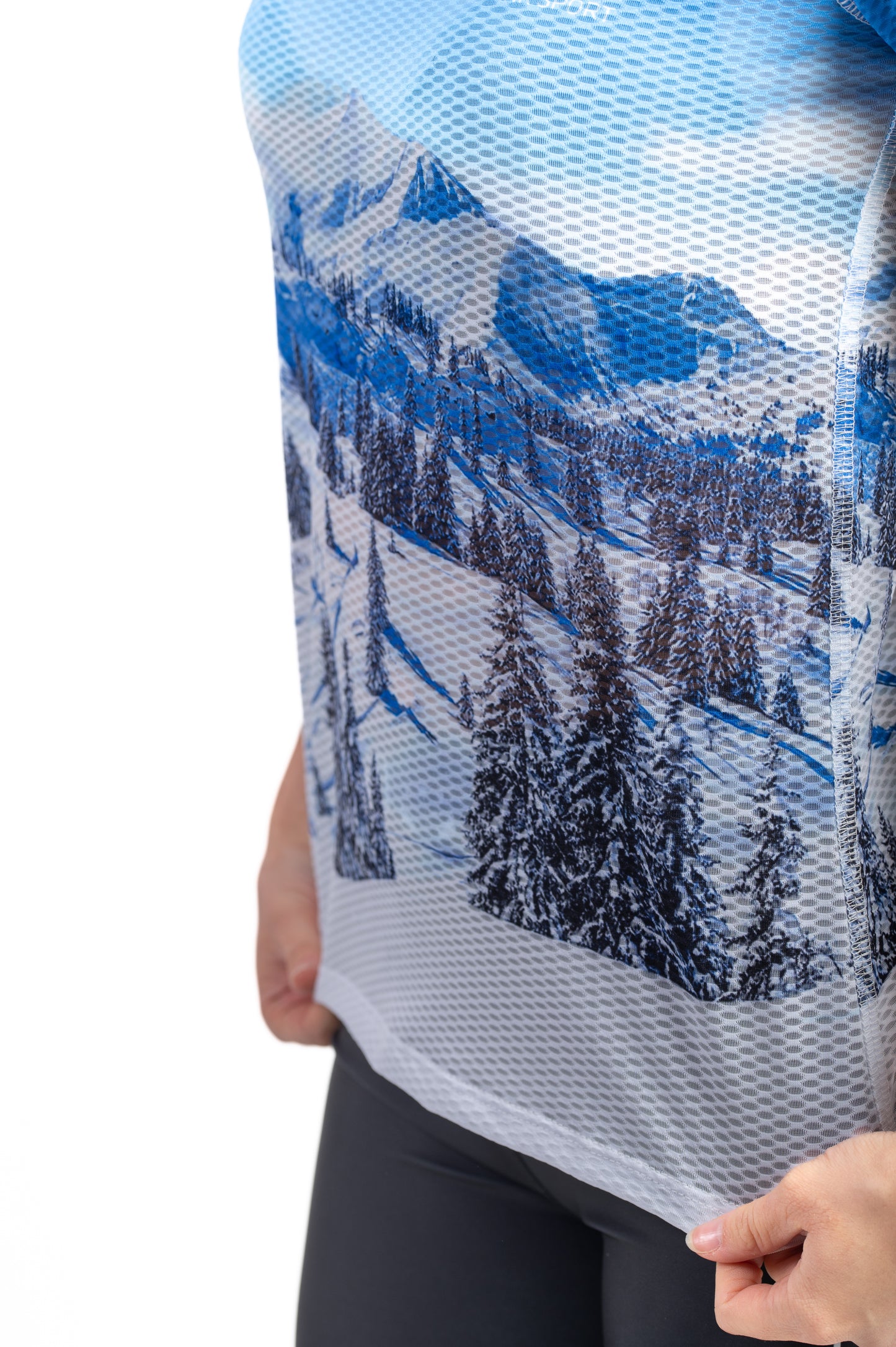 Camiseta manga corta mujer - Snow Forest