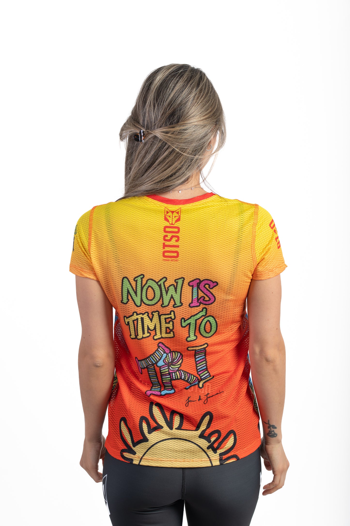 Camiseta feminina de manga curta - Time to Tri Bike