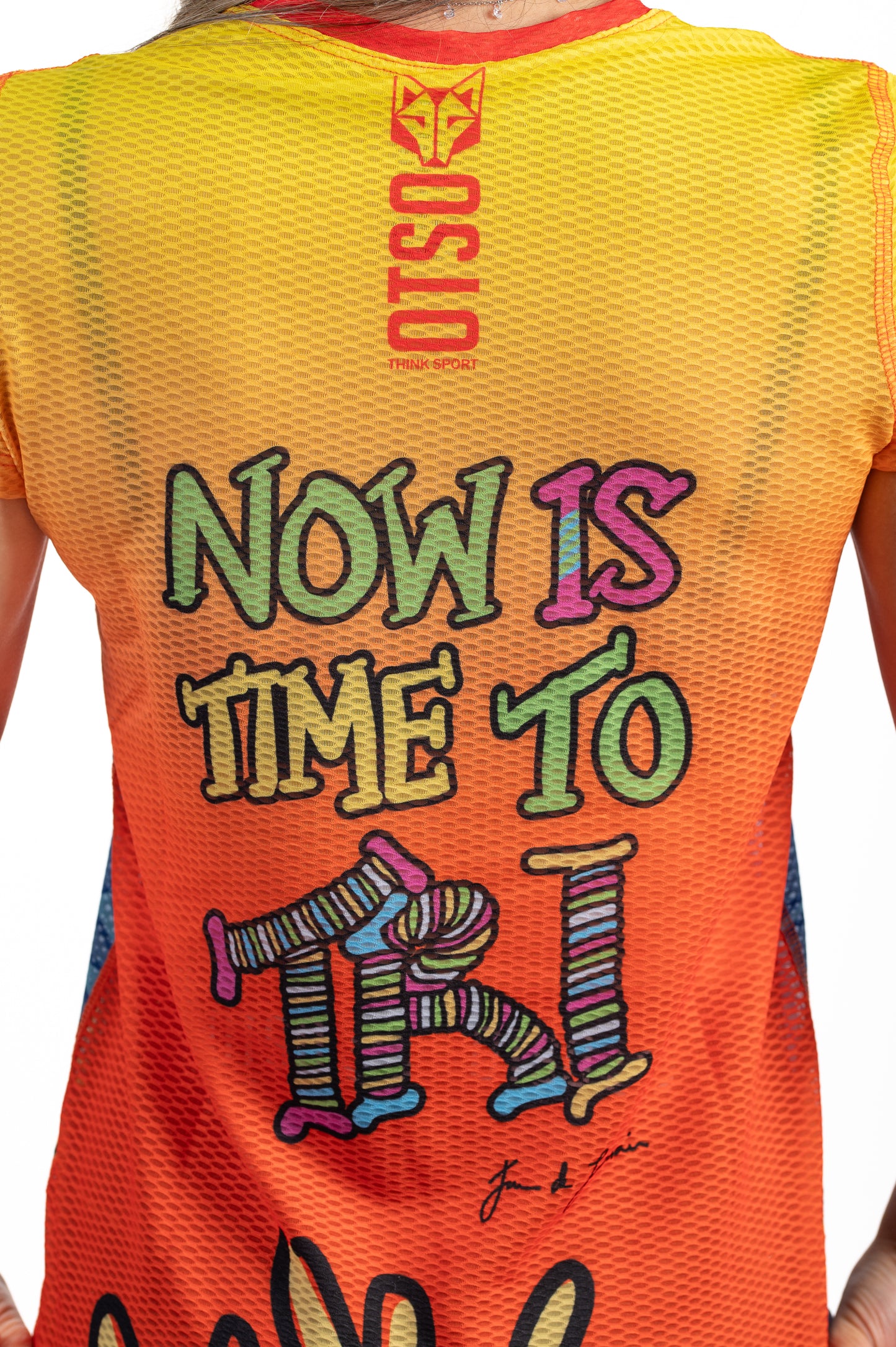 Camiseta feminina de manga curta - Time to Tri Bike