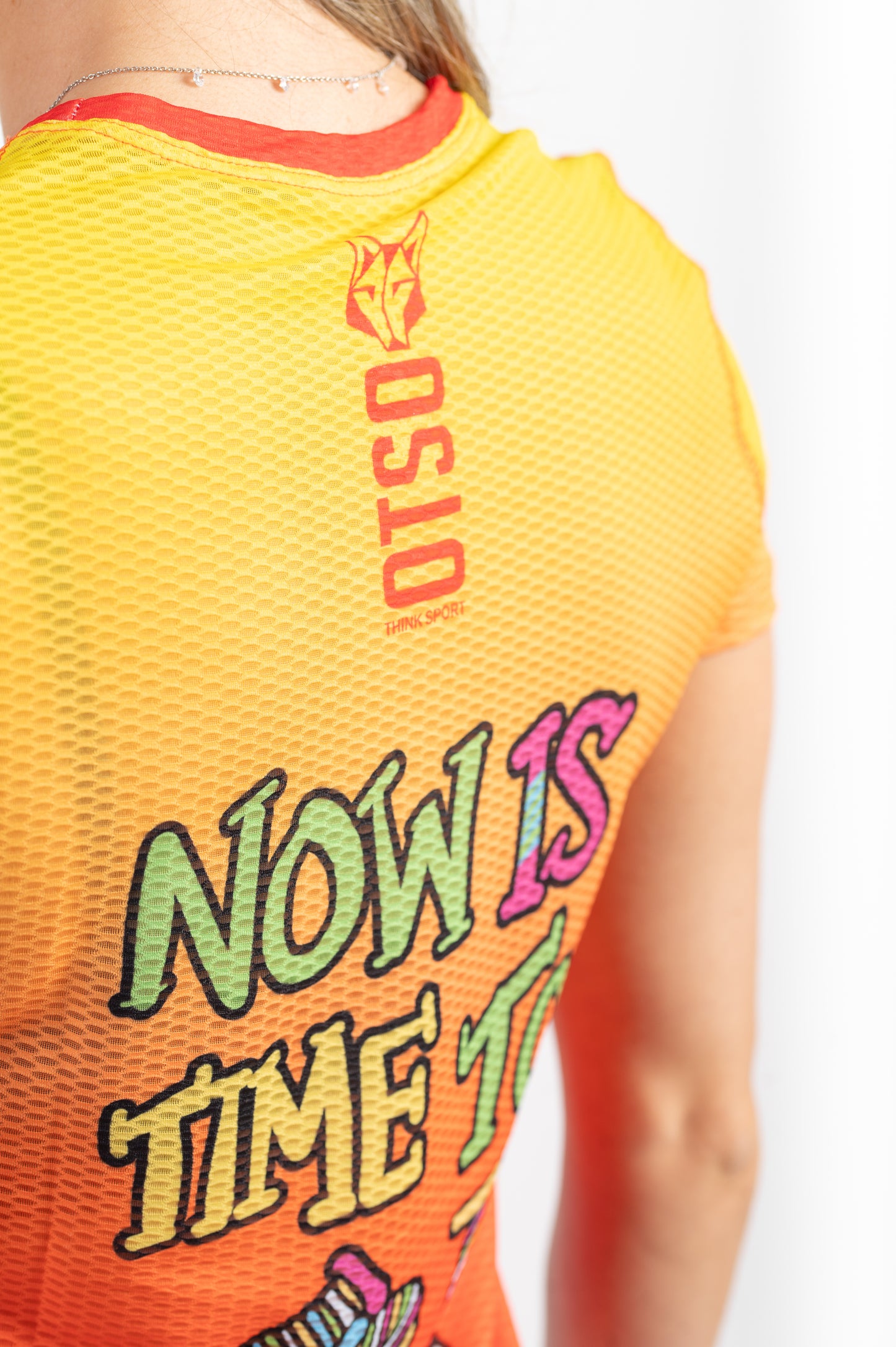 T-shirt a maniche corte da donna - Time to Tri Run
