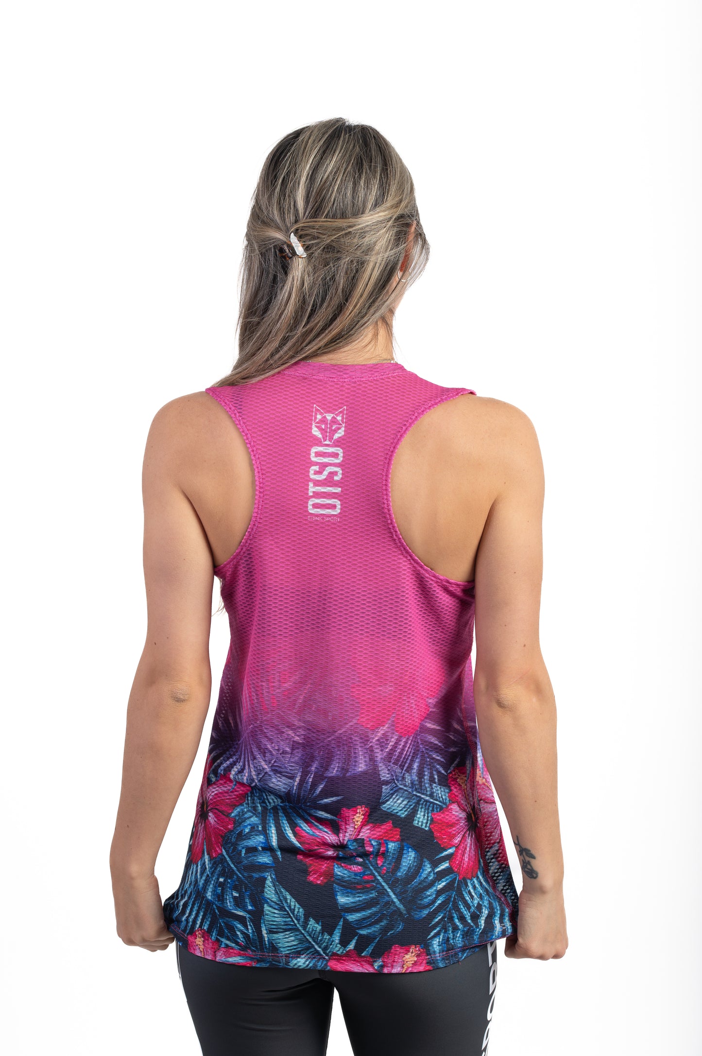 Camiseta sin mangas mujer - Tropical