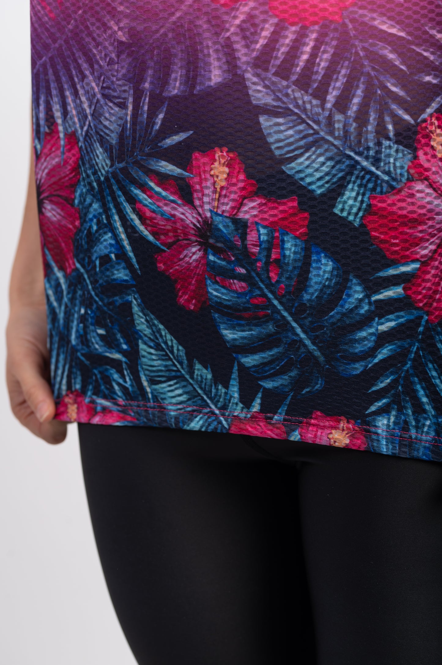 Camiseta manga curta mulher - Tropical