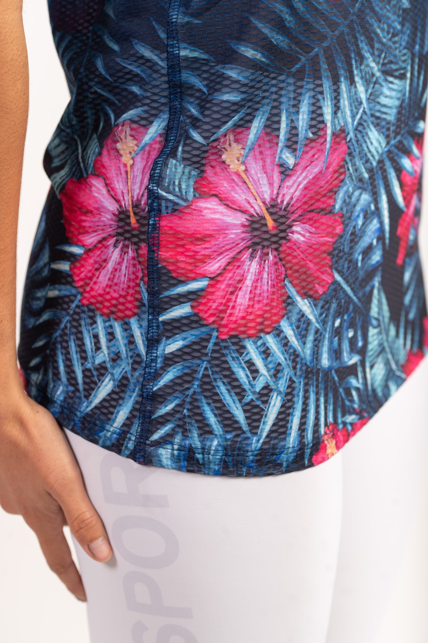 Samarreta sense mànigues dona - Tropical Dark