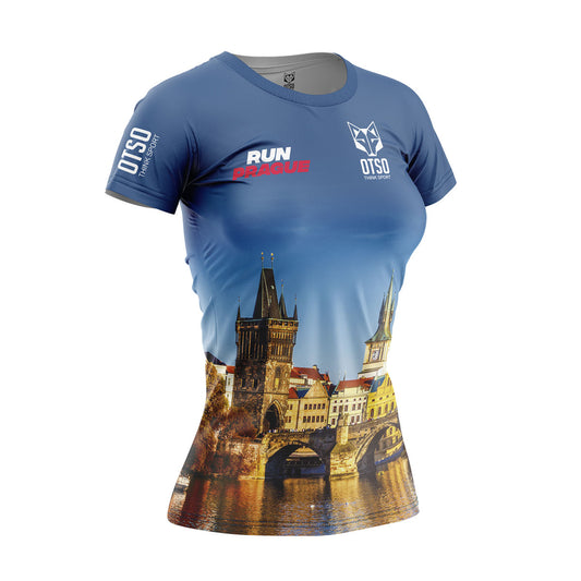 Magliette manica corta donna - Run Prague (Outlet)