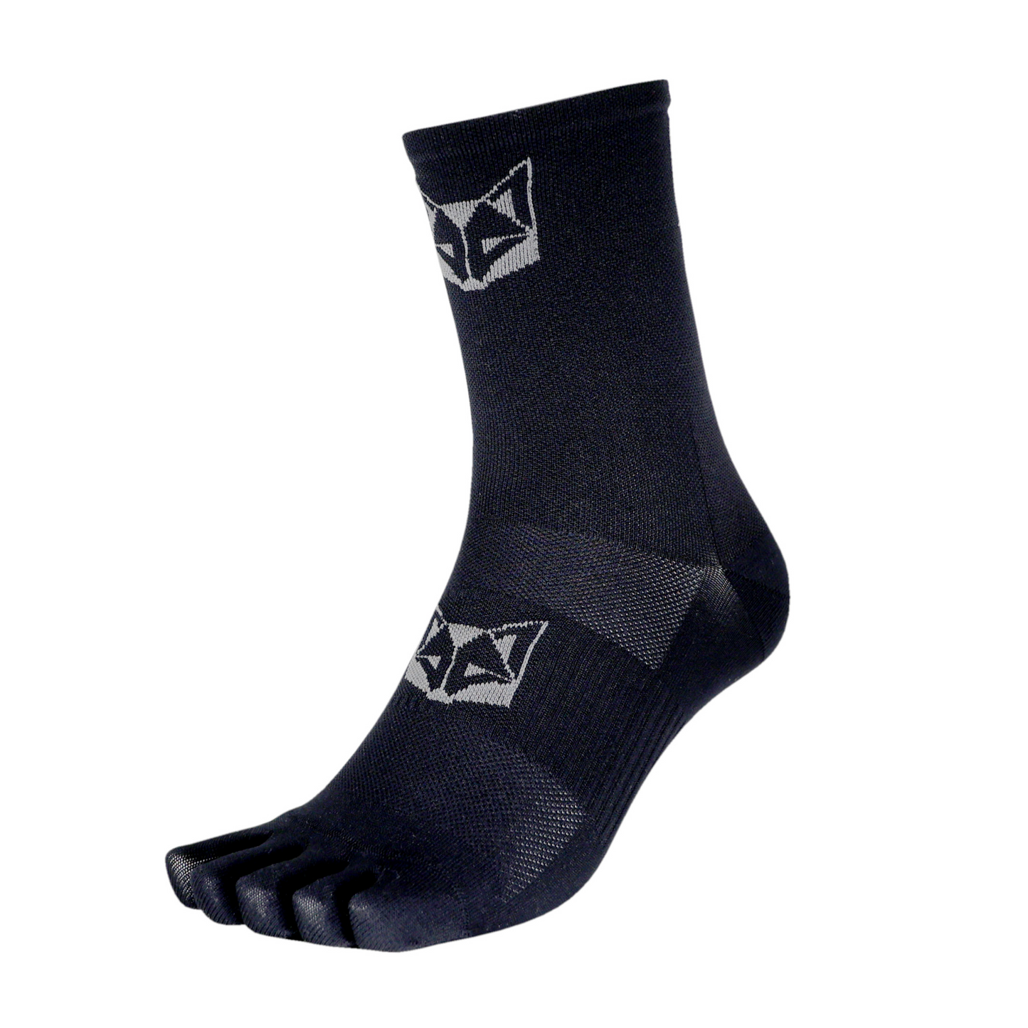 Calzini a 5 dita - Full Black