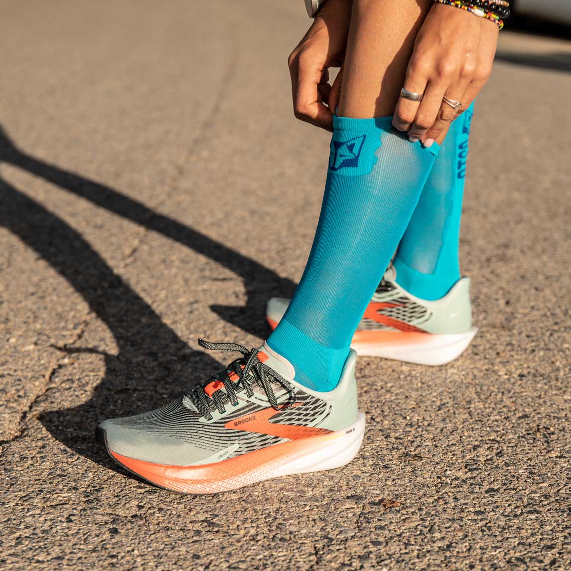 Calzini UltraLight - Fluo Blue