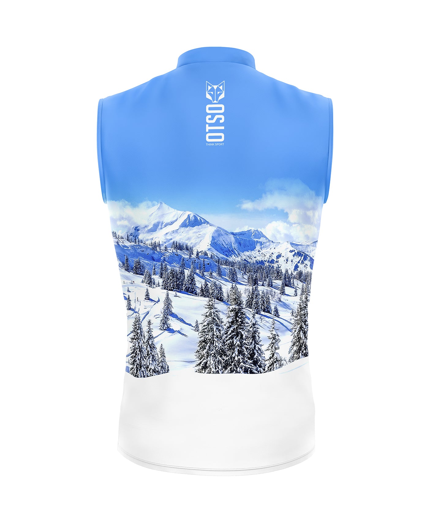 Colete de corrida unissex - Snow Forest