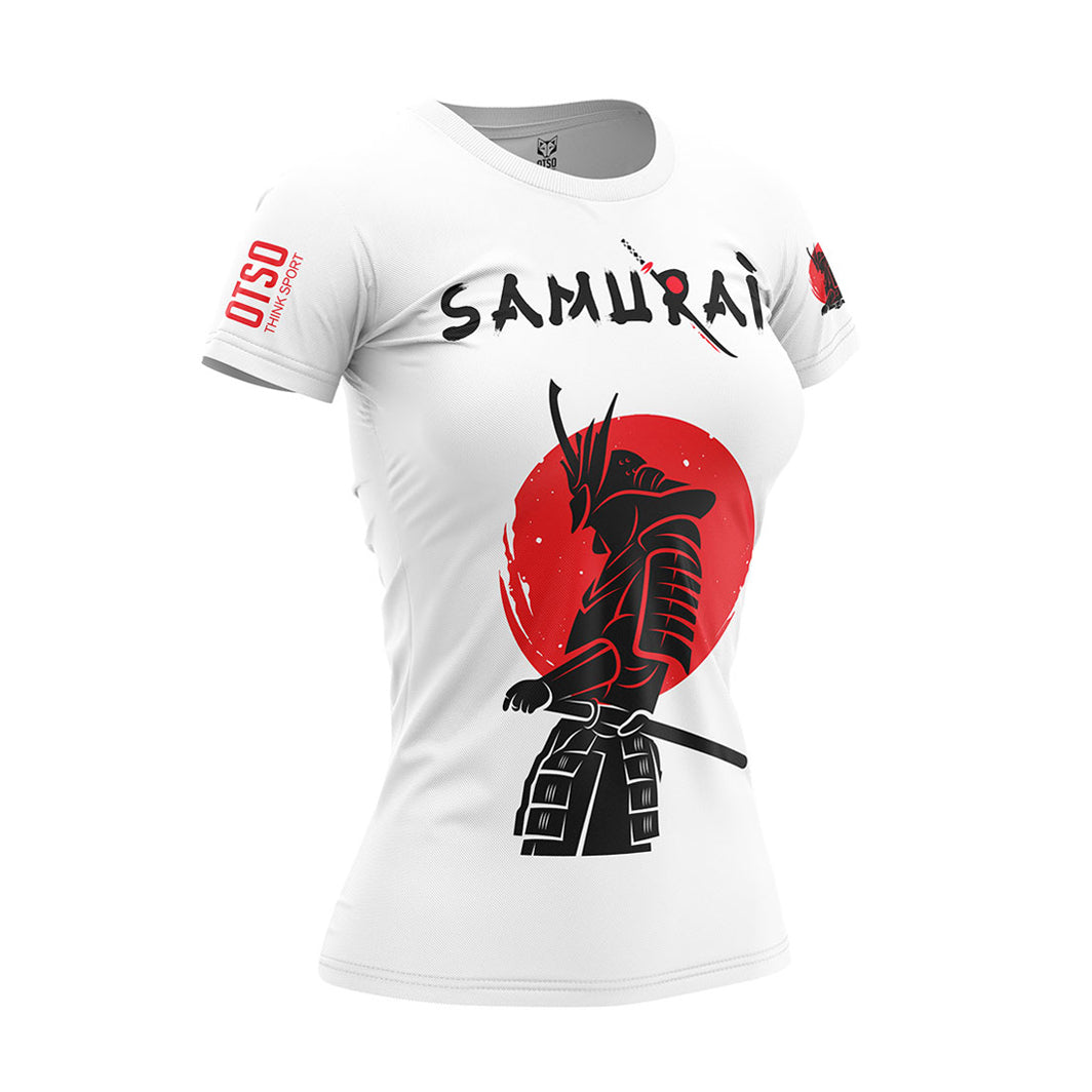 T-shirt de manga curta para mulher - Samurai